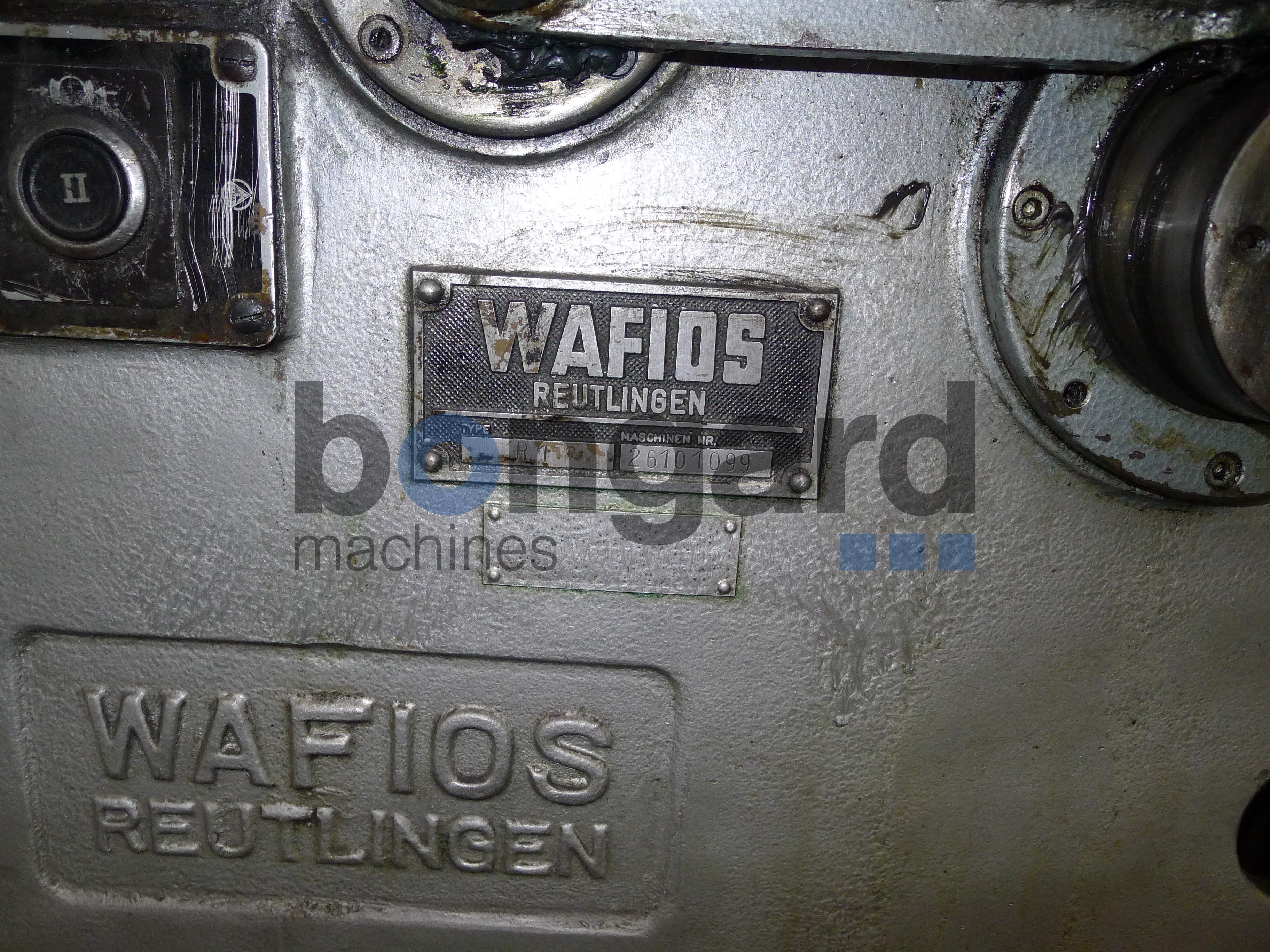 WAFIOS R 1 machine à dresser et couper