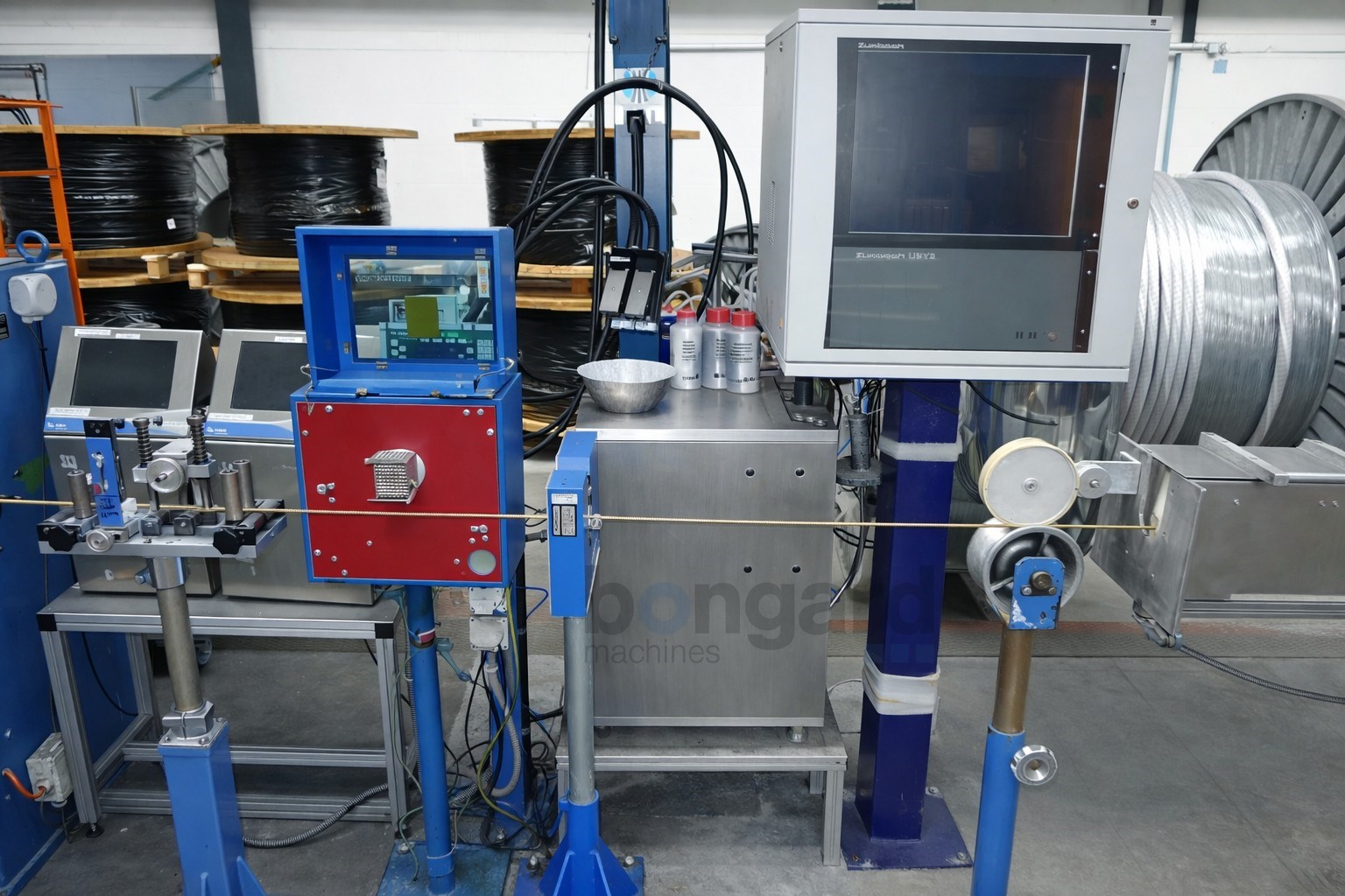NOKIA-MAILLEFER ligne d'extrusion d'isolation et gainage