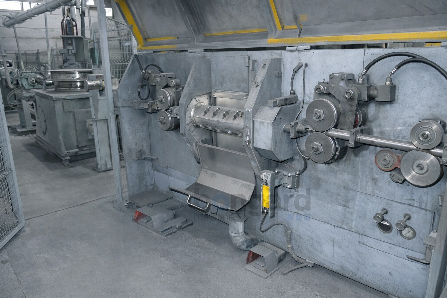EVG Inline drawing -  straightening and cutting line