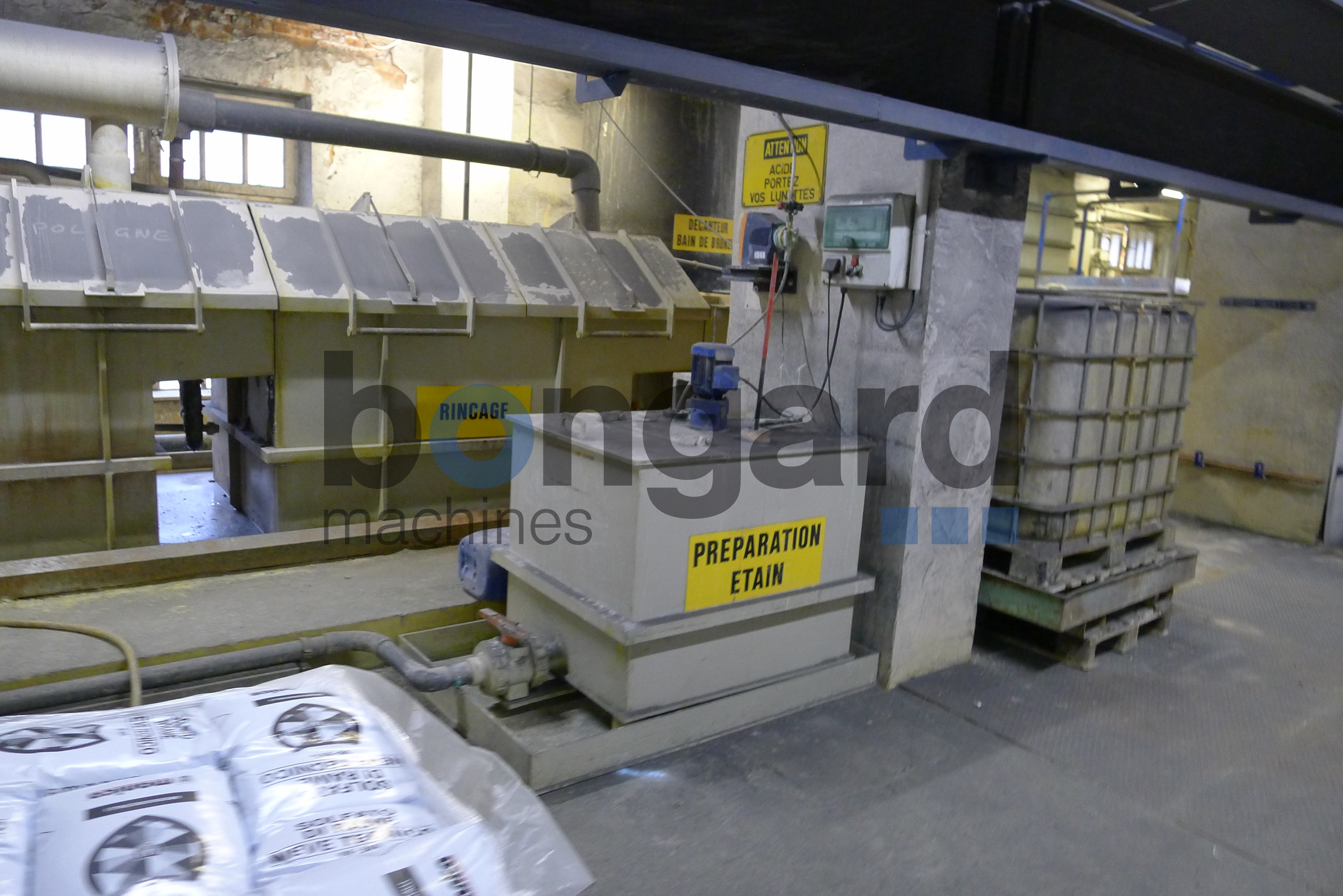 SIRIO bronze coating line for bead wire