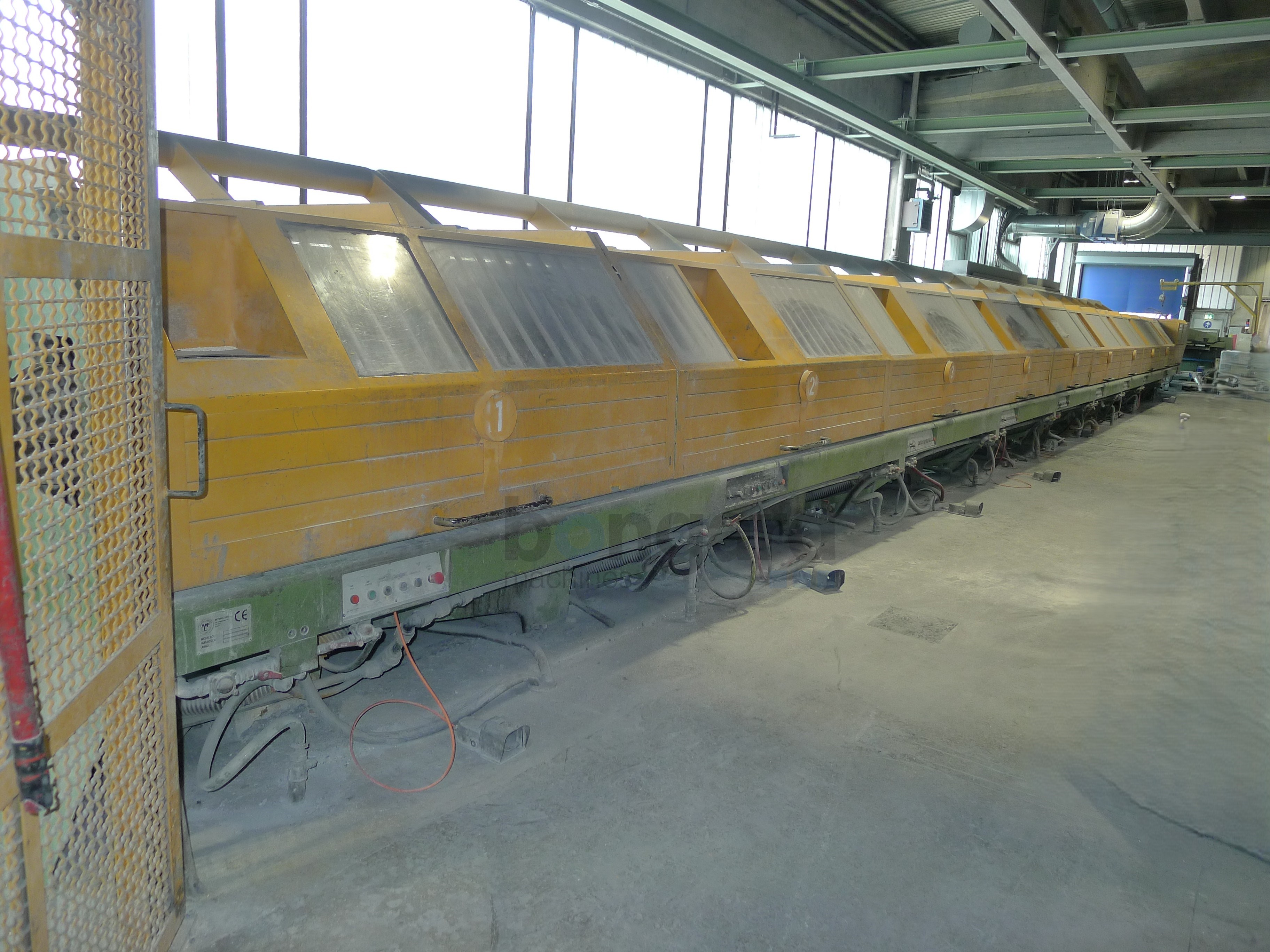 FRIGERIO RI 120/9-SX2 Spannbeton Geradeaus-Drahtziehanlage