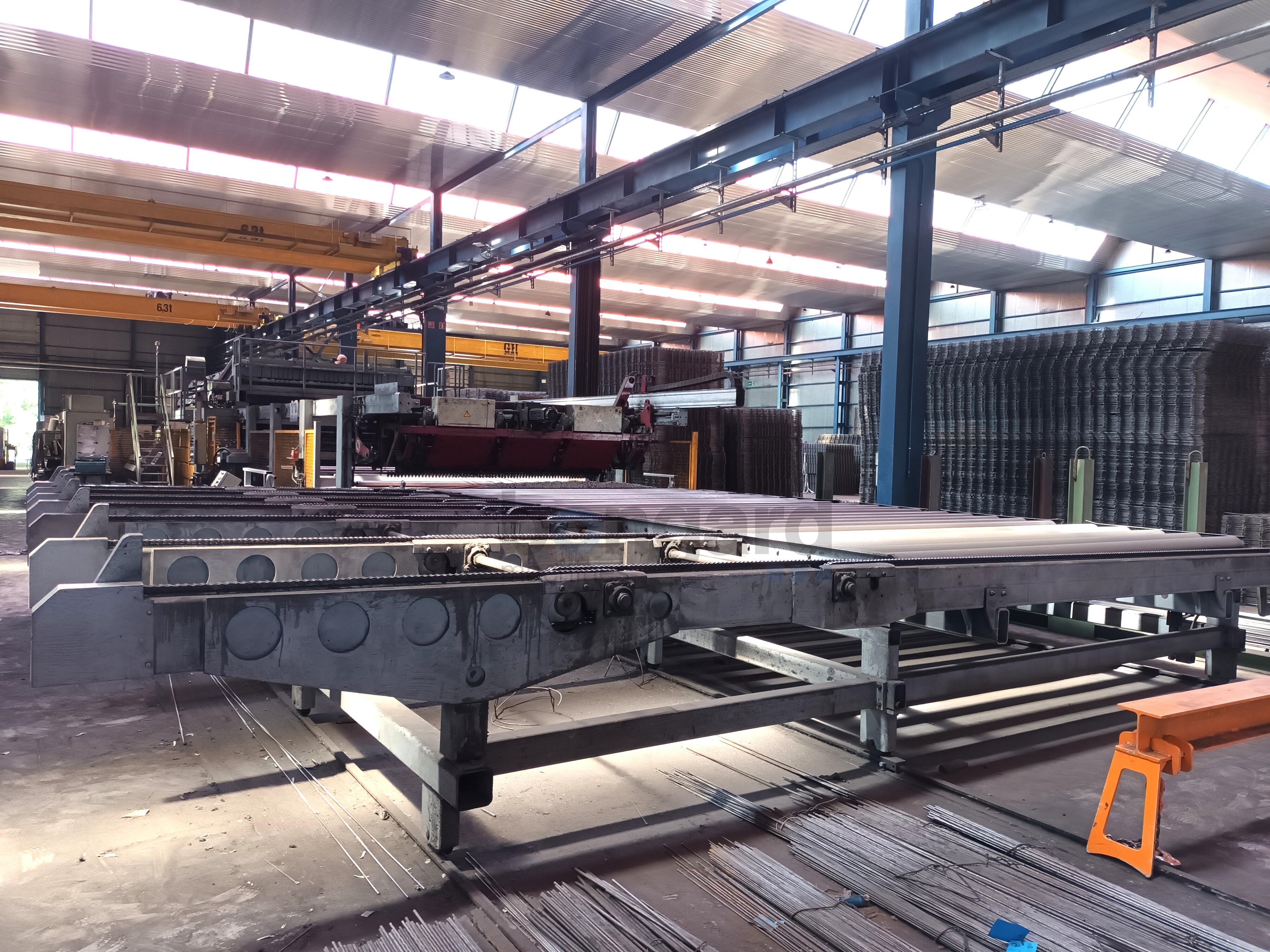 EVG QC 7/126-PV Hochflexible Gitterschweißanlage