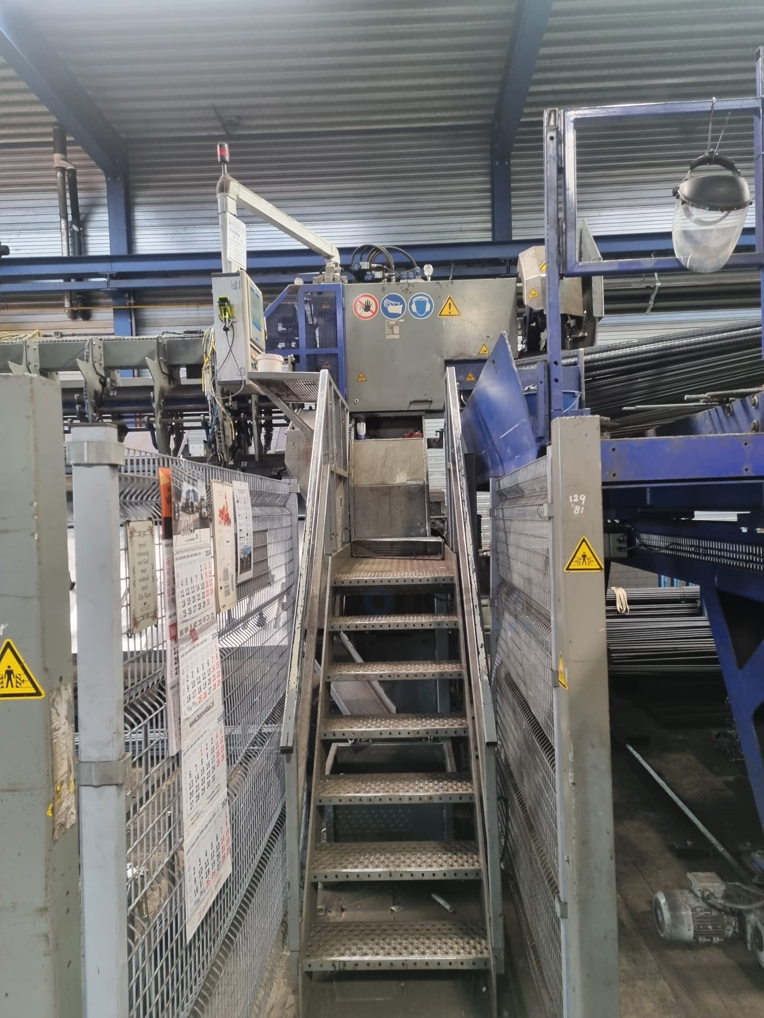EVG DBE 28 Flexible processing centre for fully automatic cutting and bending of steel bars