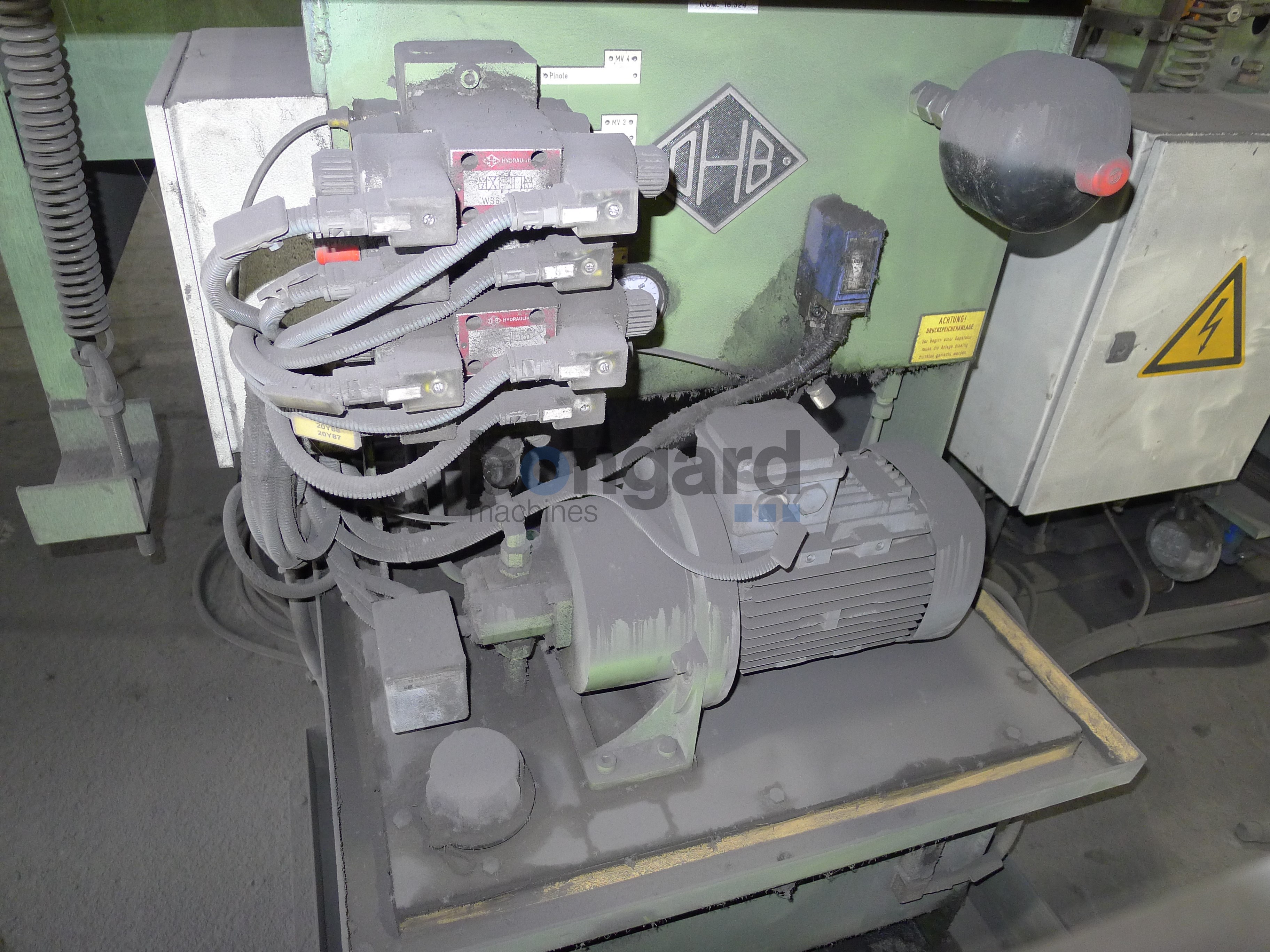KOCH KGT 28/4 drawing line for smooth and ribbed wire