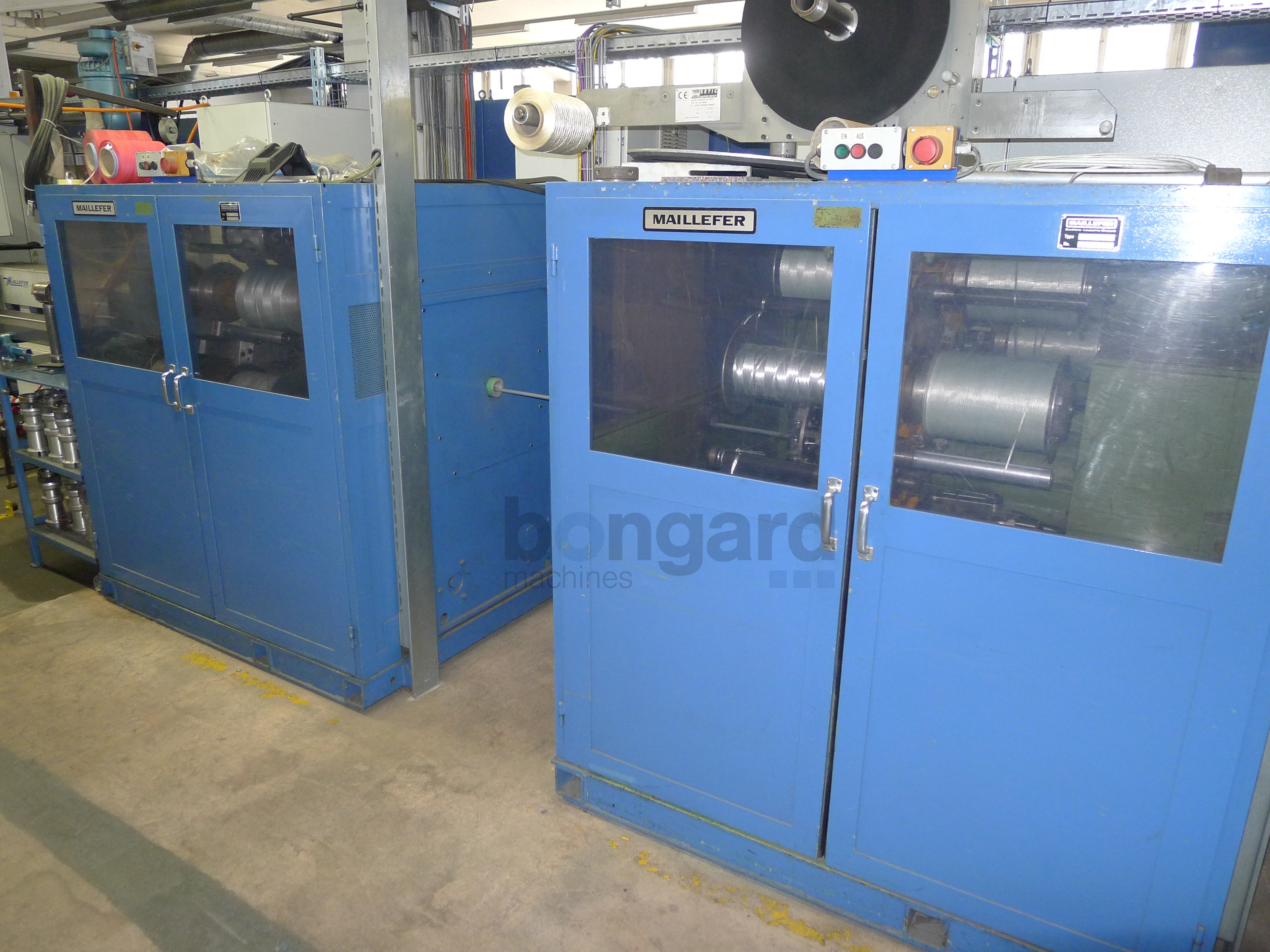 NOKIA-MAILLEFER Conductor and sheath extrusion line