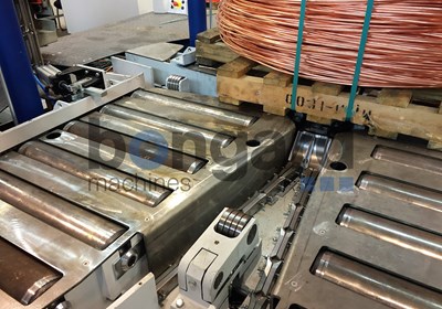 ASMAG automatic wire coil packing line