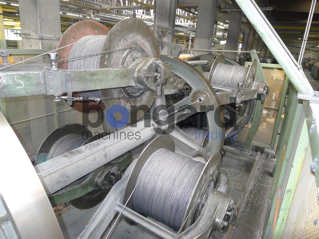 KRAFT KV 6 / 900 câbleuse à cage avec détorsion