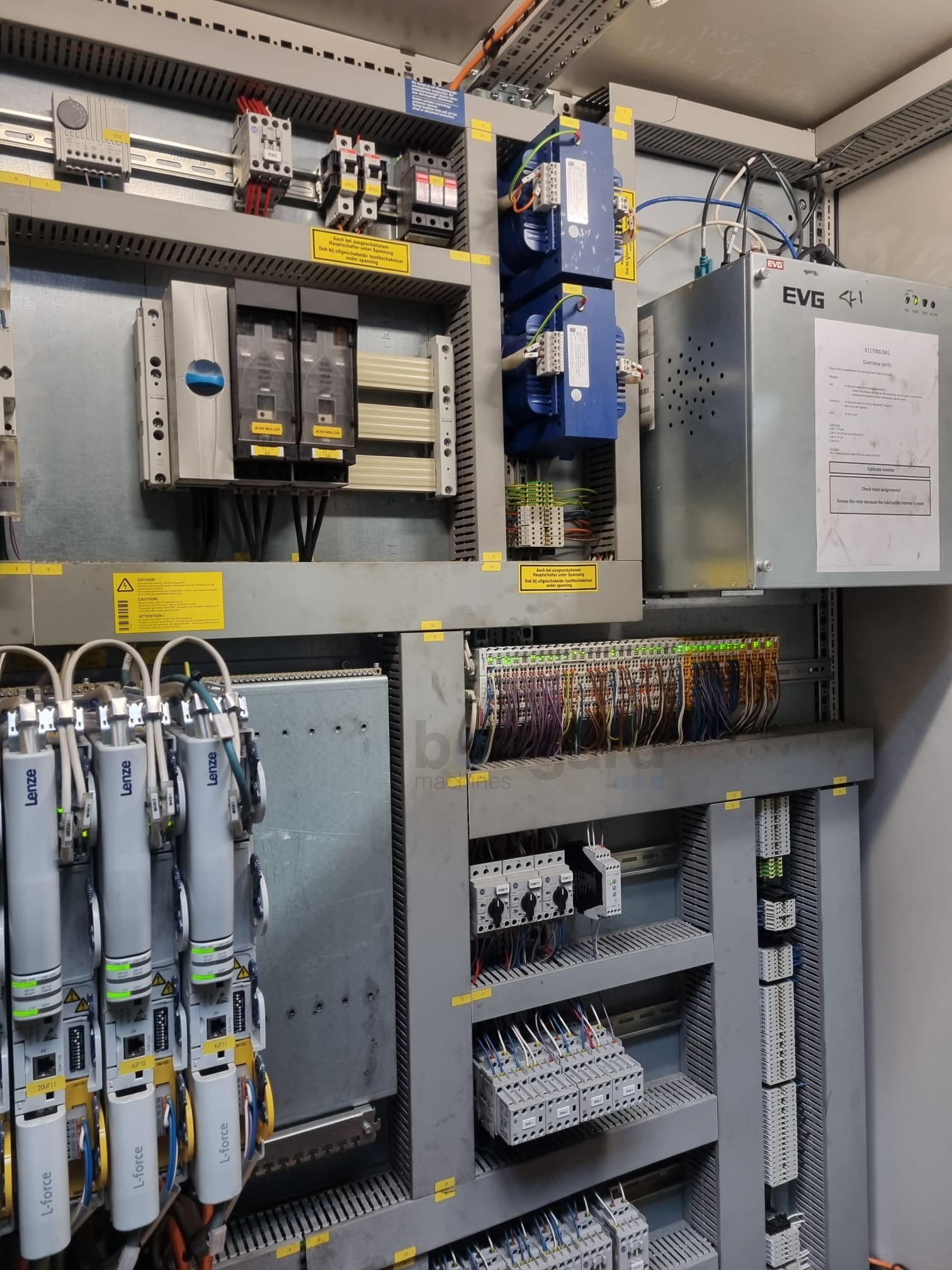 EVG DBE 28 Flexible processing centre for fully automatic cutting and bending of steel bars
