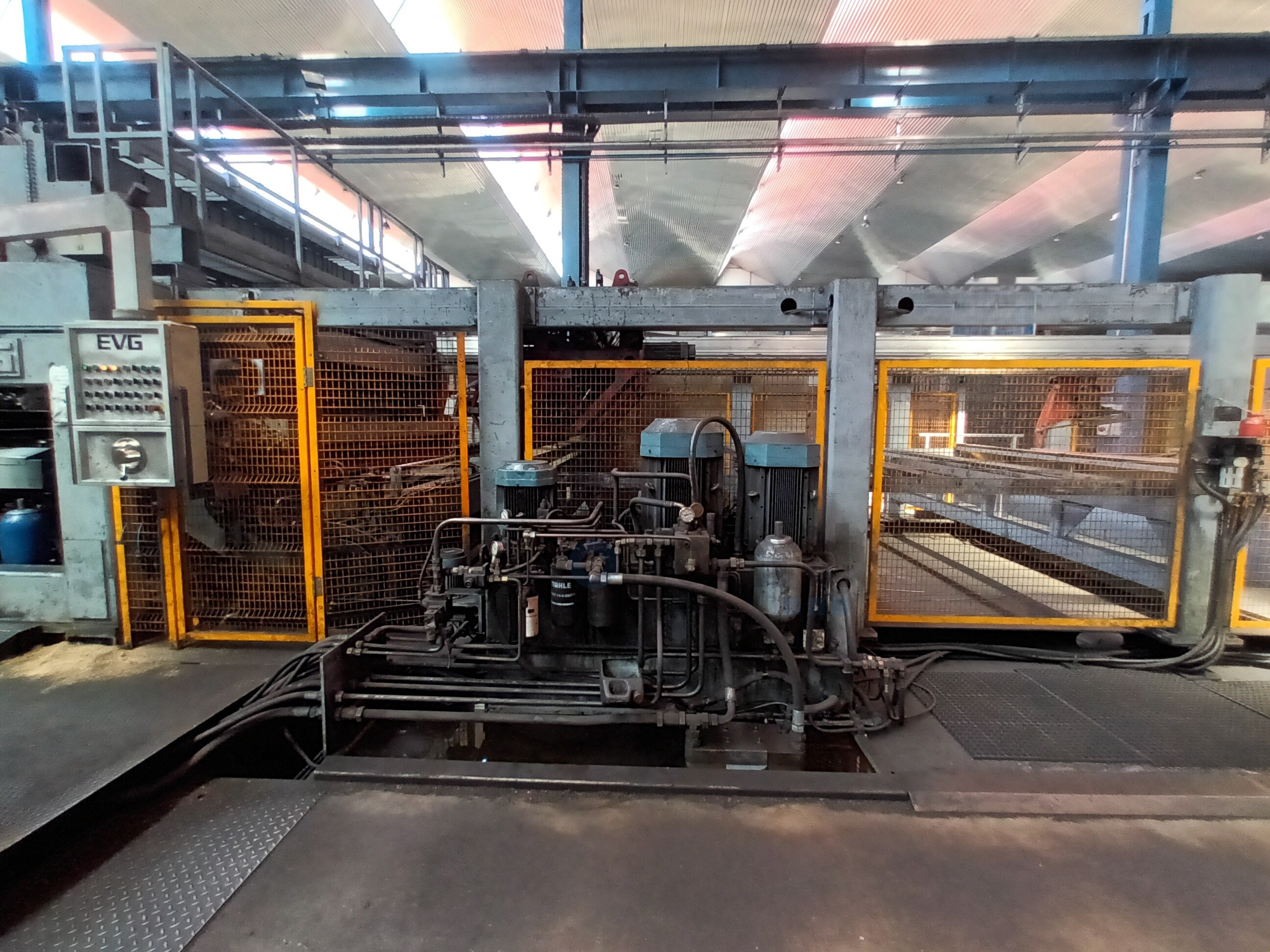 EVG QC 7/126-PV Hochflexible Gitterschweißanlage