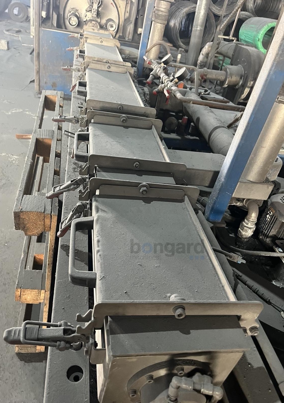 KOCH KGT 25/12 OTA straight-line wire drawing line with automatic tension control