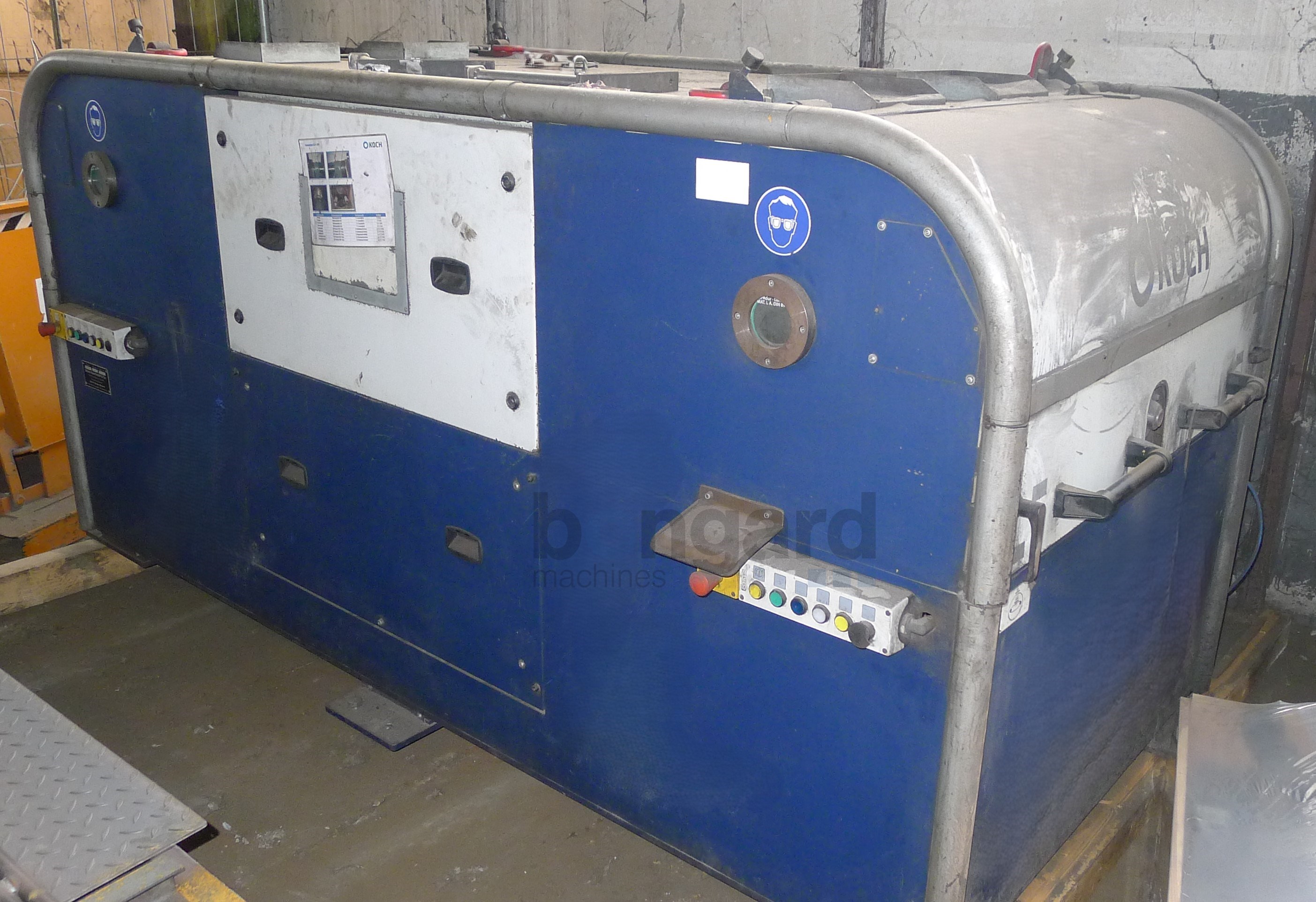 KOCH SEZ-4-300 double head Grinding-descaling machine