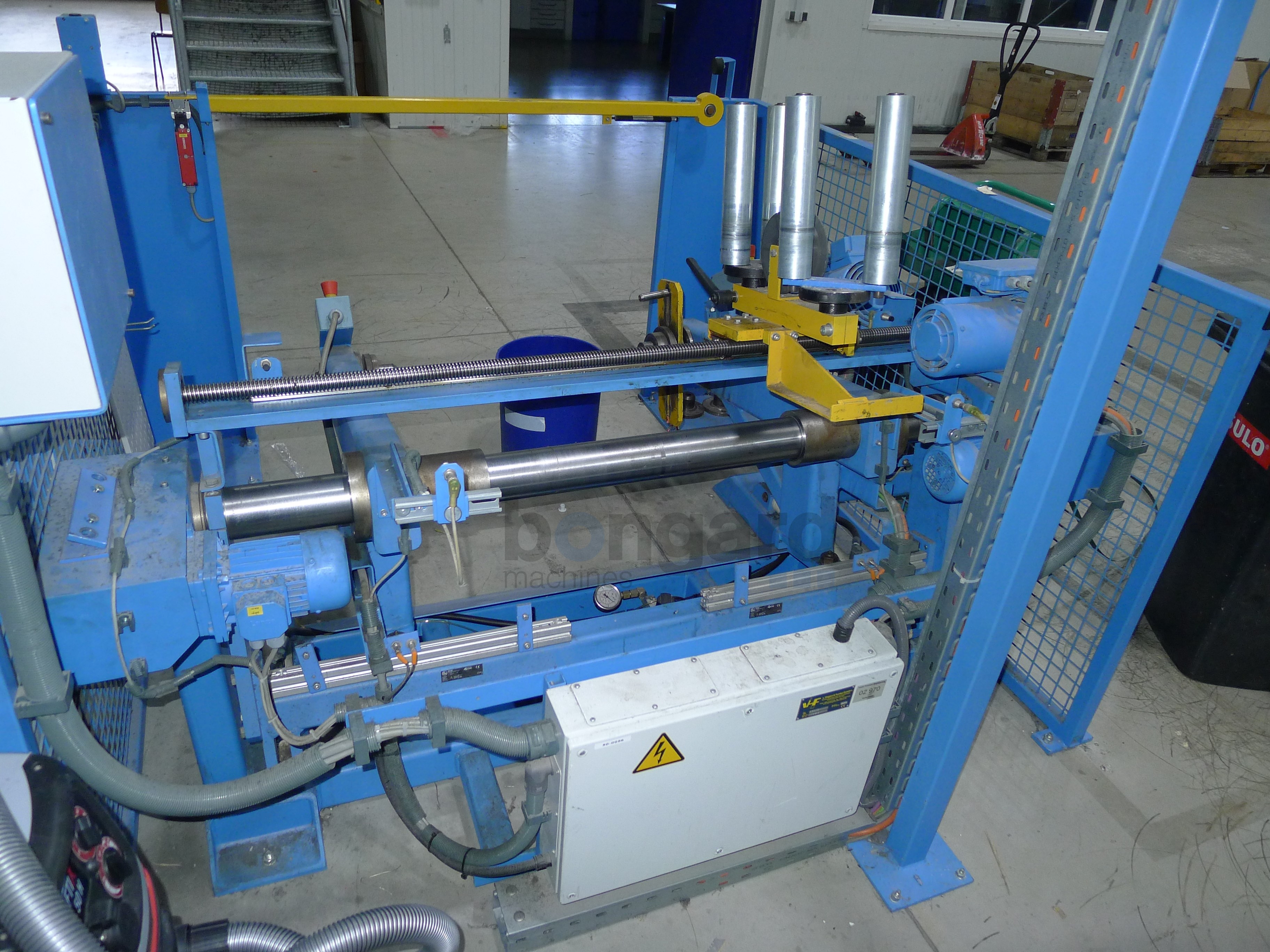 HAGEN & FUNKE horizontal PTFE sinter oven line