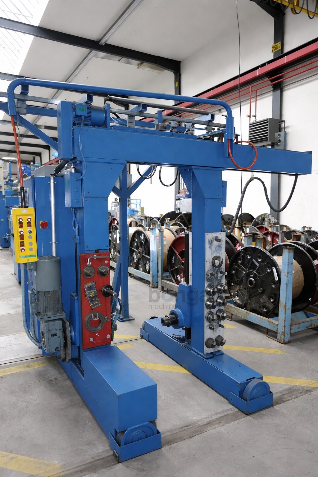 NOKIA-MAILLEFER ligne d'extrusion d'isolation et gainage