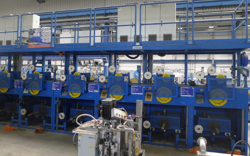 Schmidt Maschinenbau 8D 20-30/400/Trav ligne de bobinage