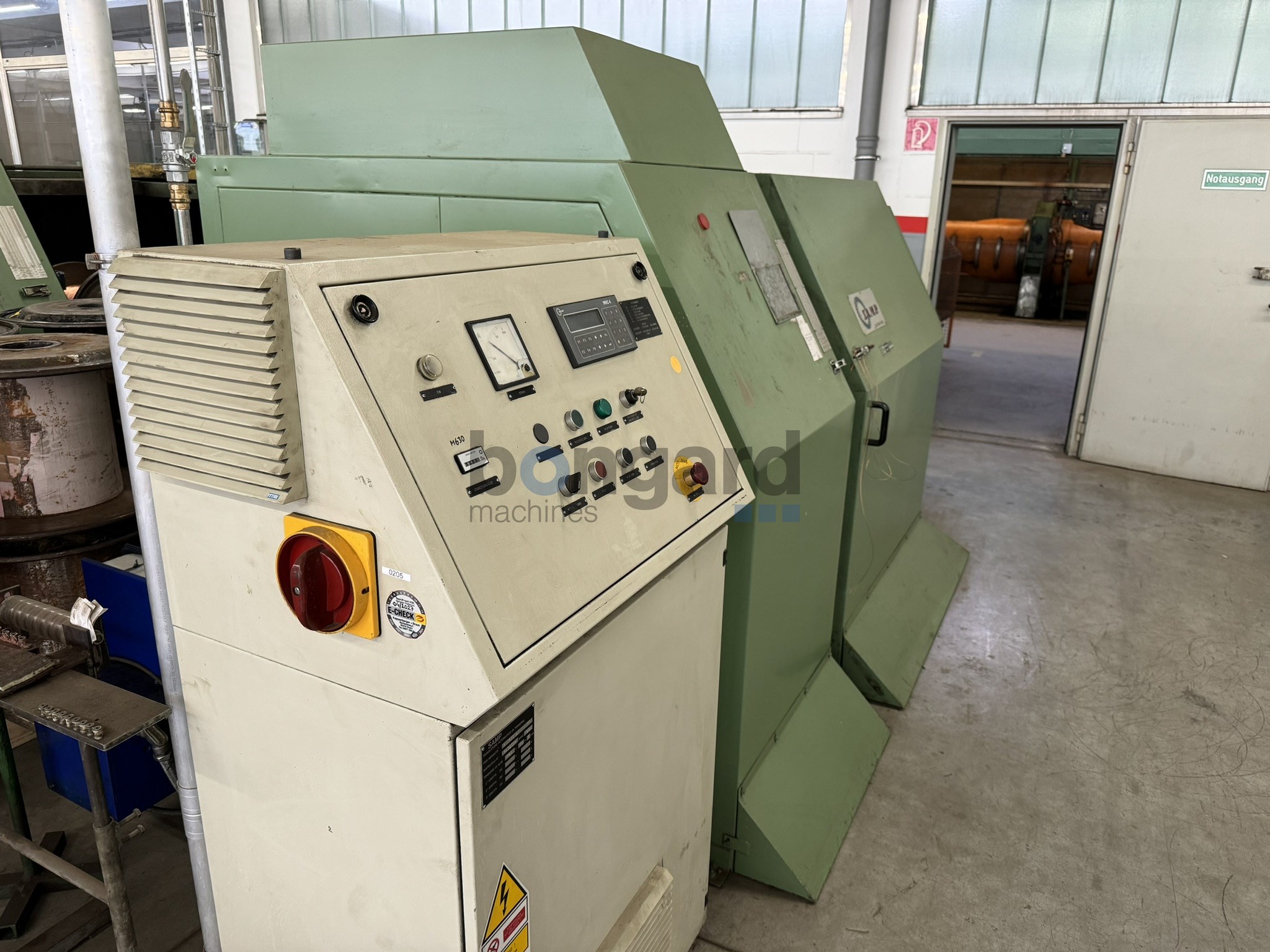 SAMP BM 630 D toronneuse double torsion