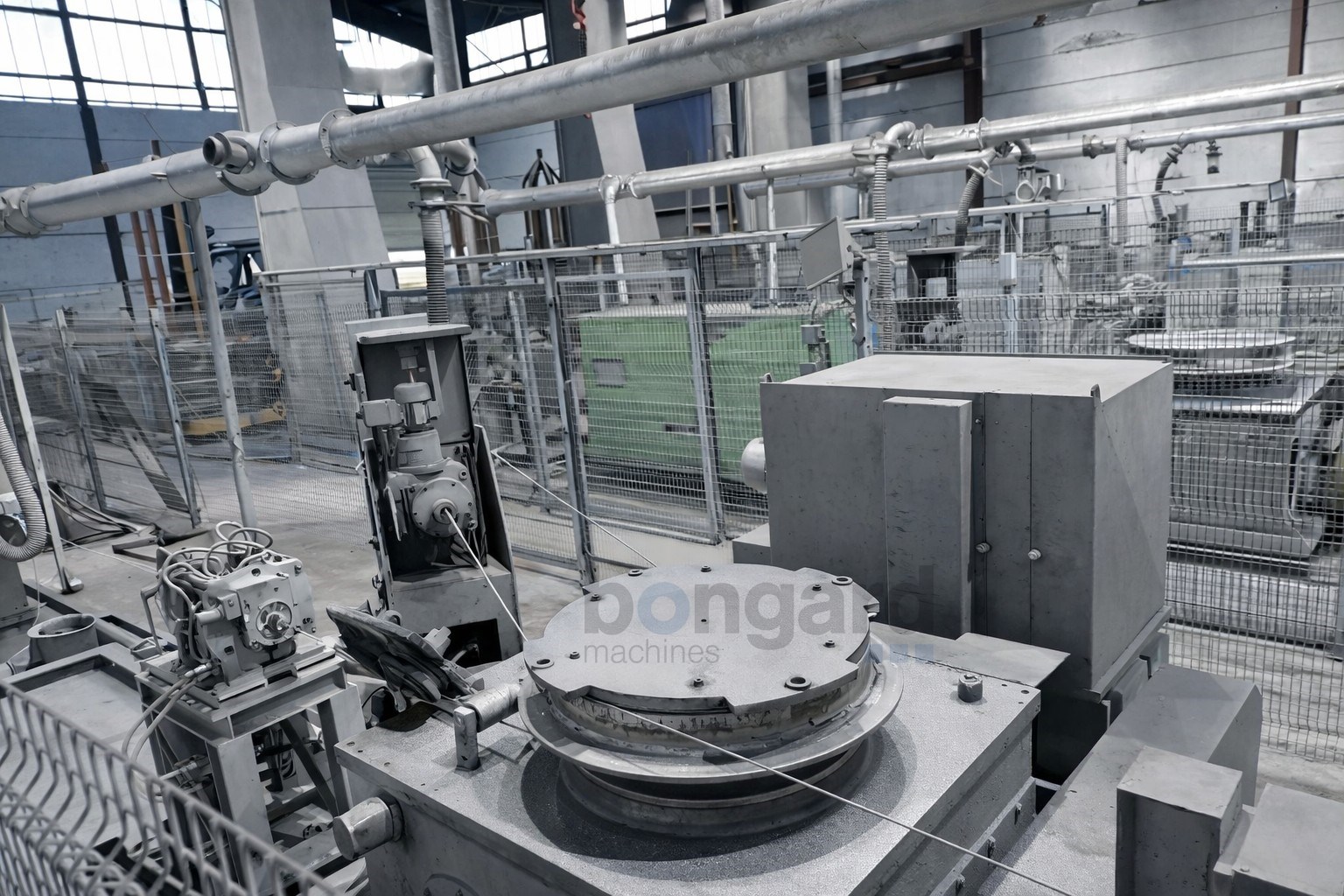 EVG Inline drawing -  straightening and cutting line