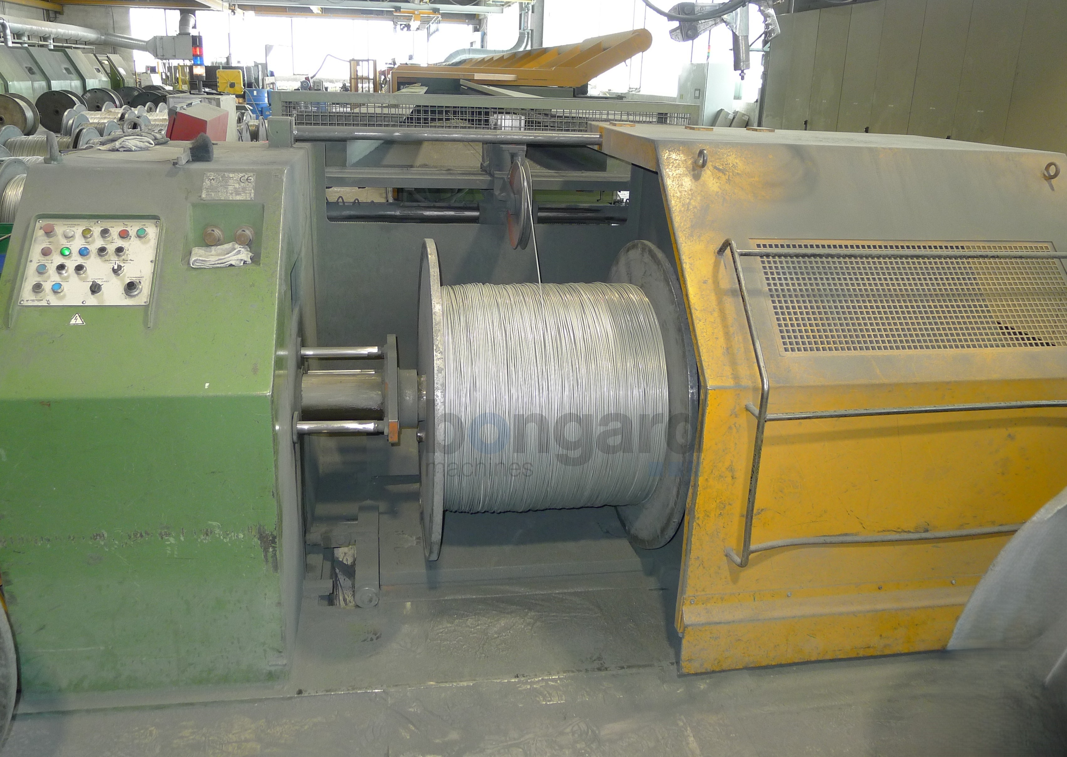 FRIGERIO RI 120/9-SX2 Spannbeton Geradeaus-Drahtziehanlage