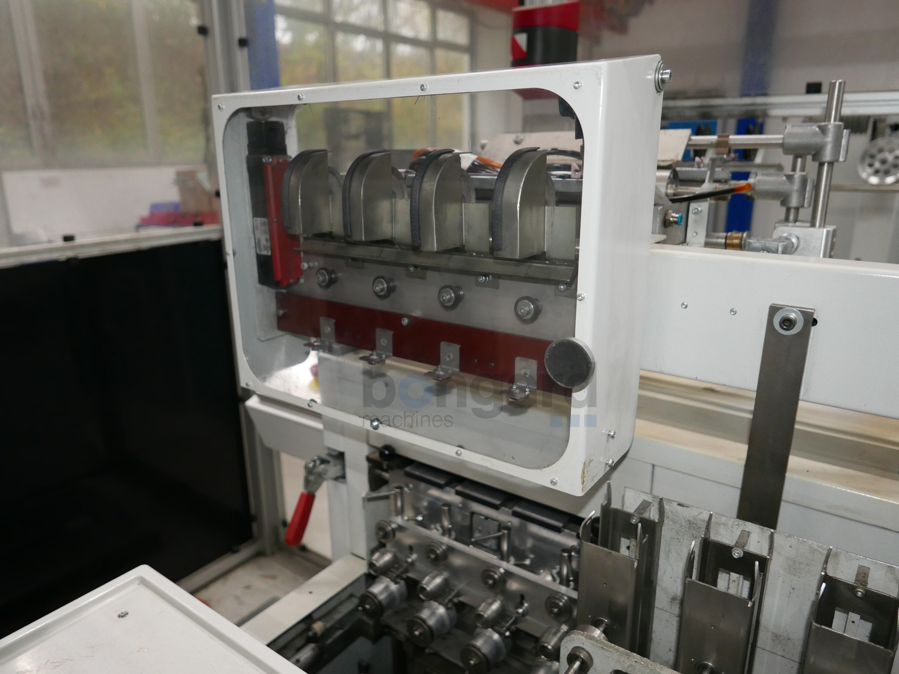 NIEHOFF DSA4 rewinding line for braiding spools
