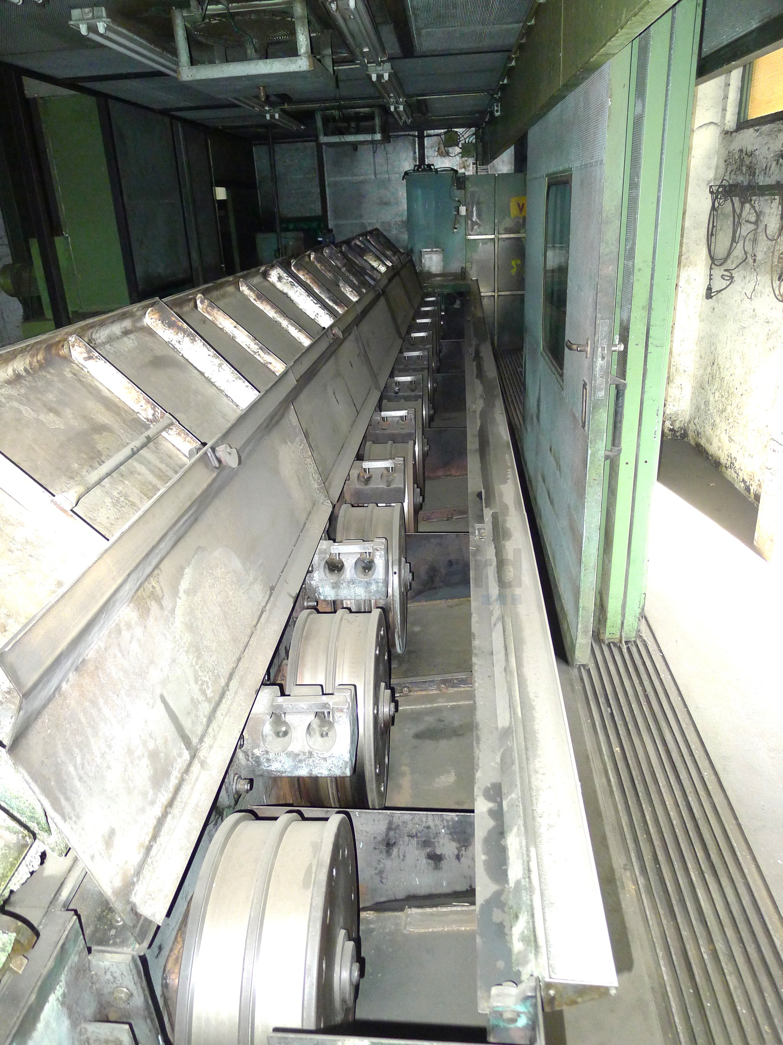 MB Anlagenbau GmbH sound proof cabinet for copper rod brake down machine