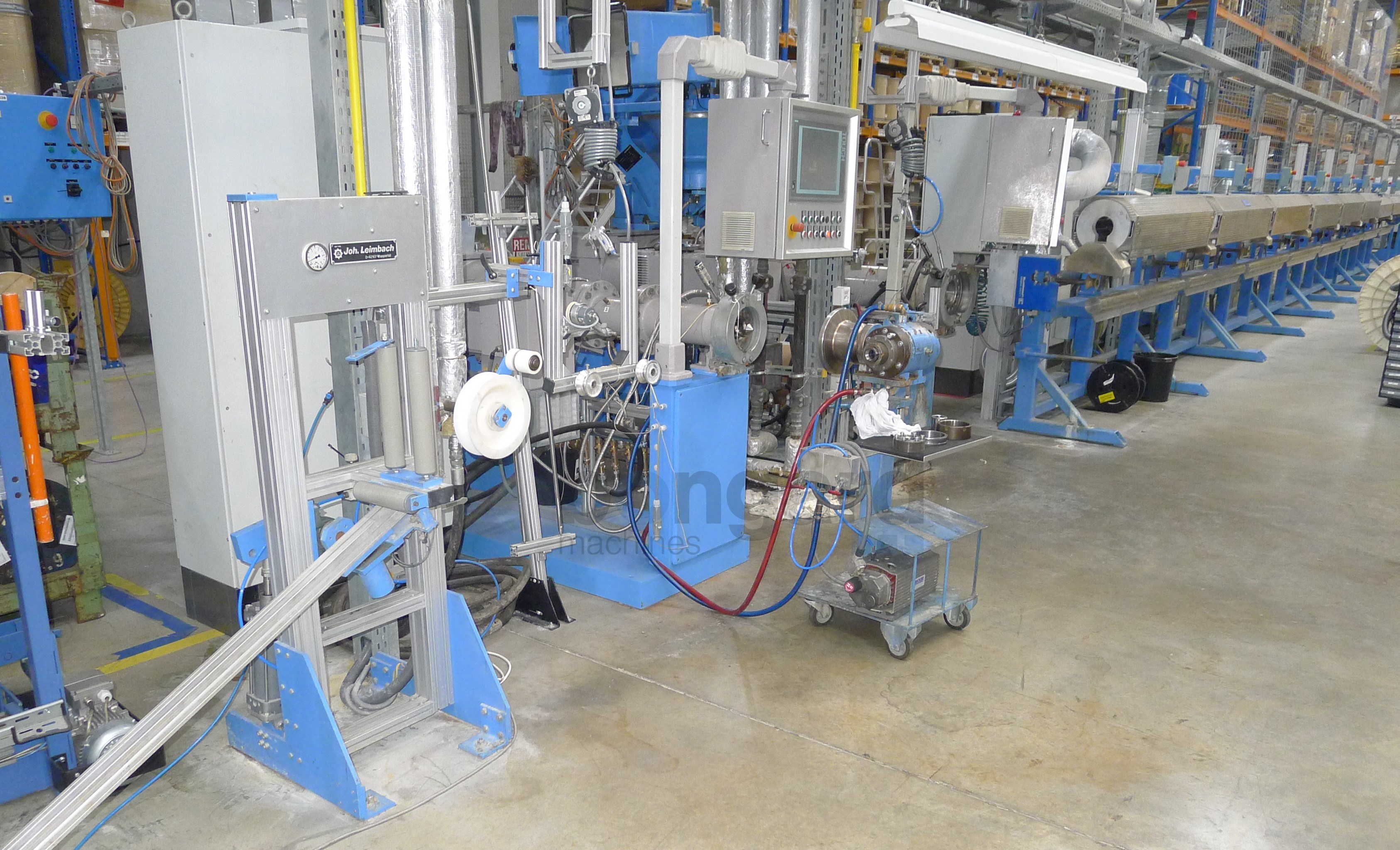 Rubicon / Leimbach Extrusion line for Silicon Cables