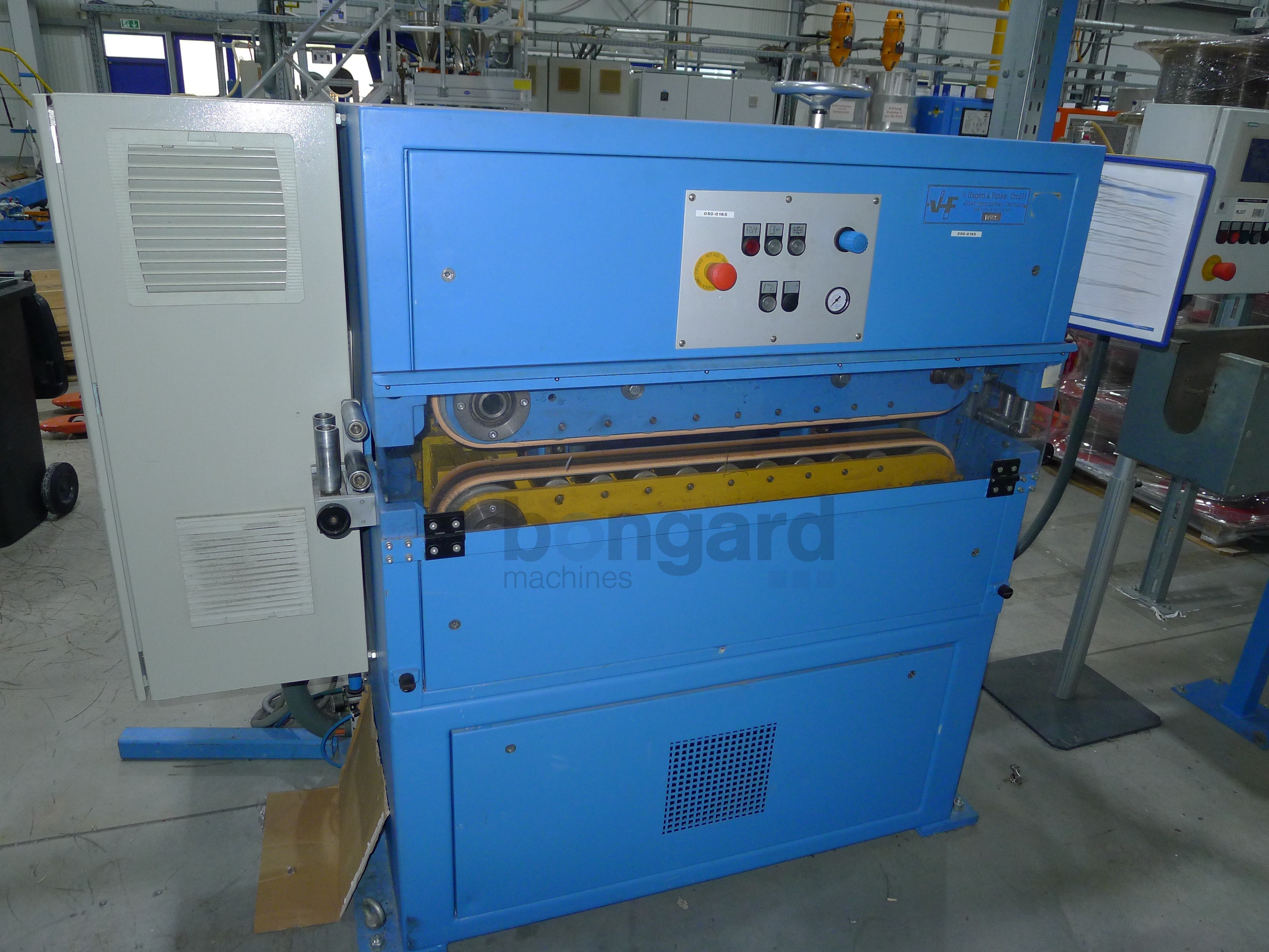 HAGEN & FUNKE horizontal PTFE sinter oven line