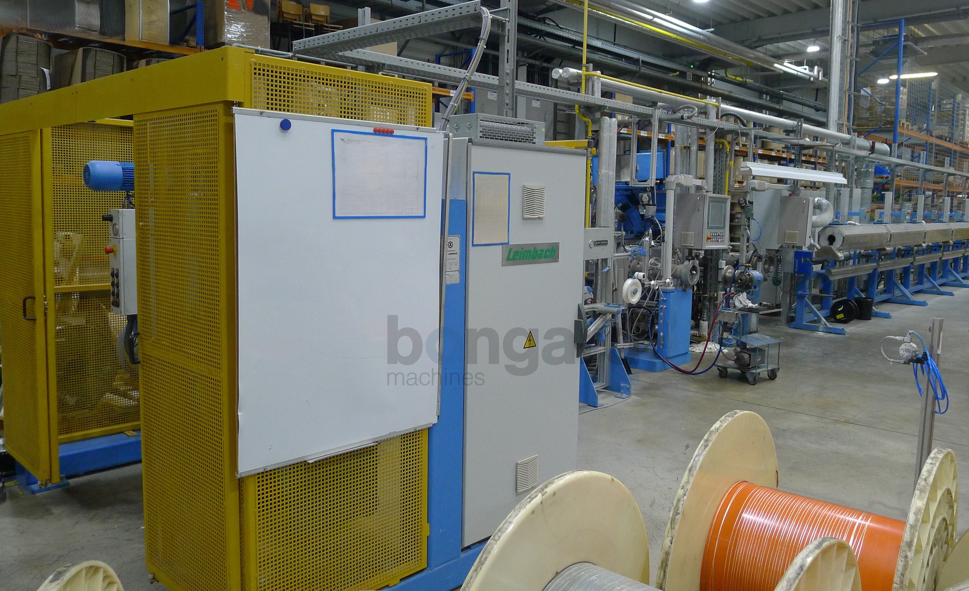 Rubicon / Leimbach Extrusion line for Silicon Cables