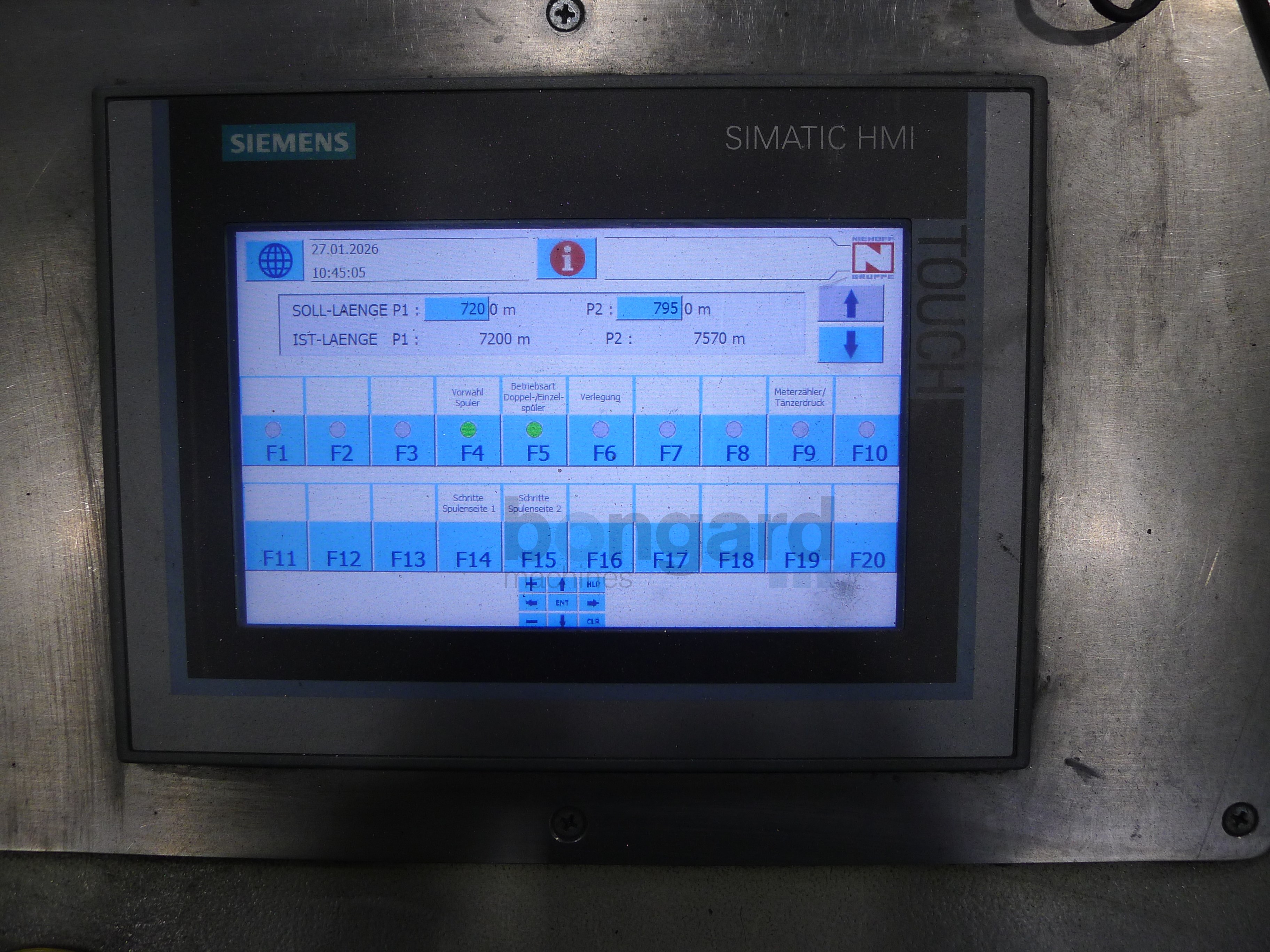 NIEHOFF SY 500D.2.F.E.A. automatic double spooler