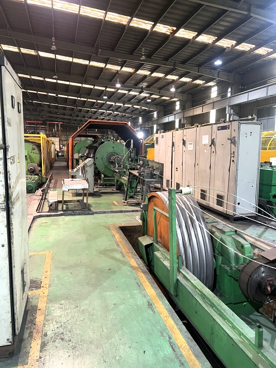 CEECO 1+6+12+18+24/630 Rigid Stranding line
