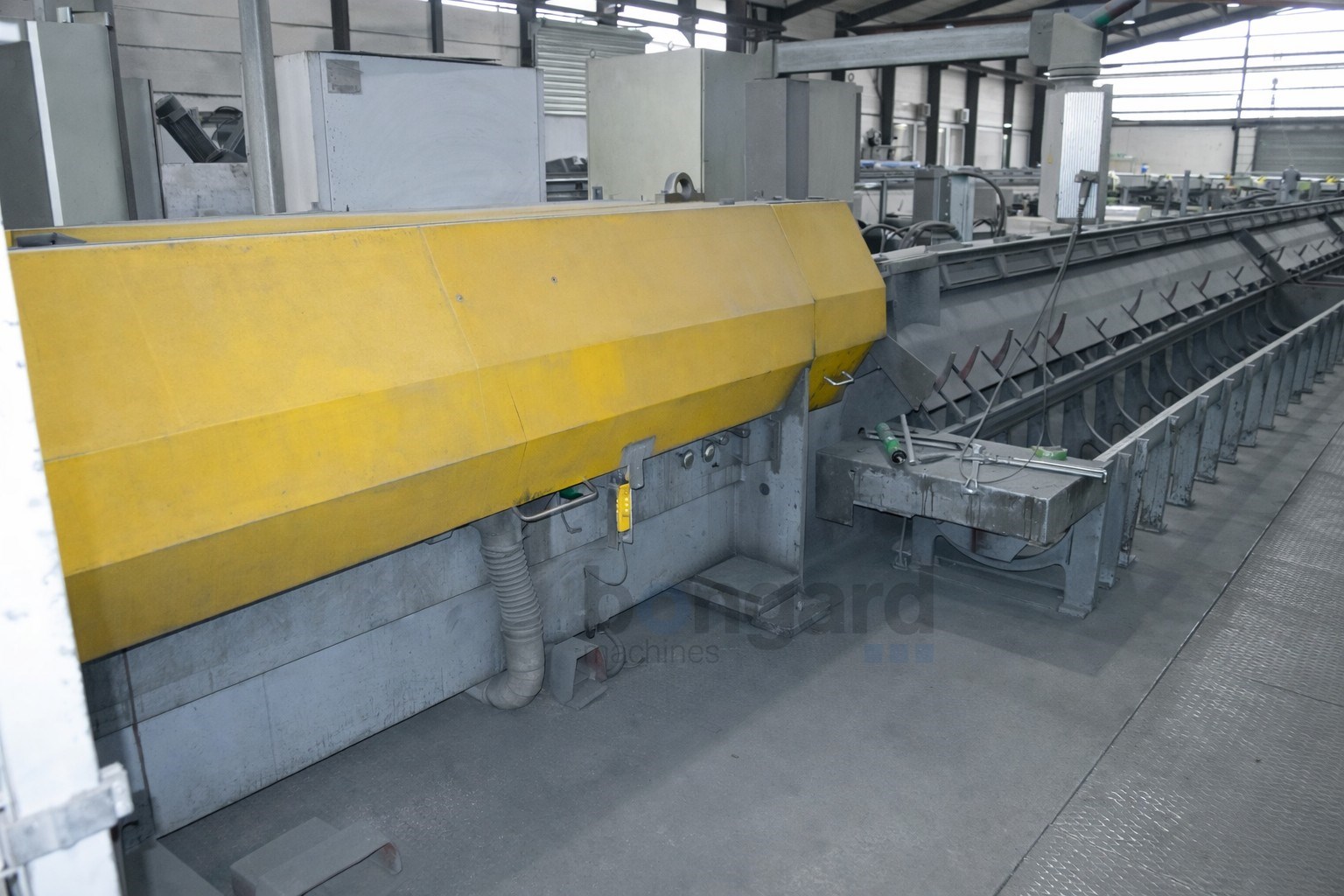 EVG Inline drawing -  straightening and cutting line