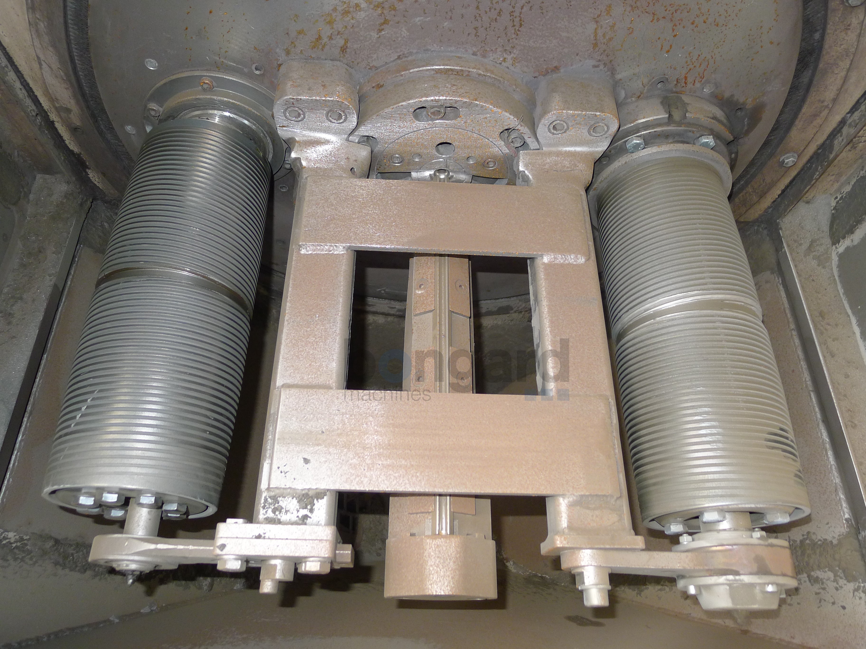 KOCH SEZ-4-300 double head Grinding-descaling machine