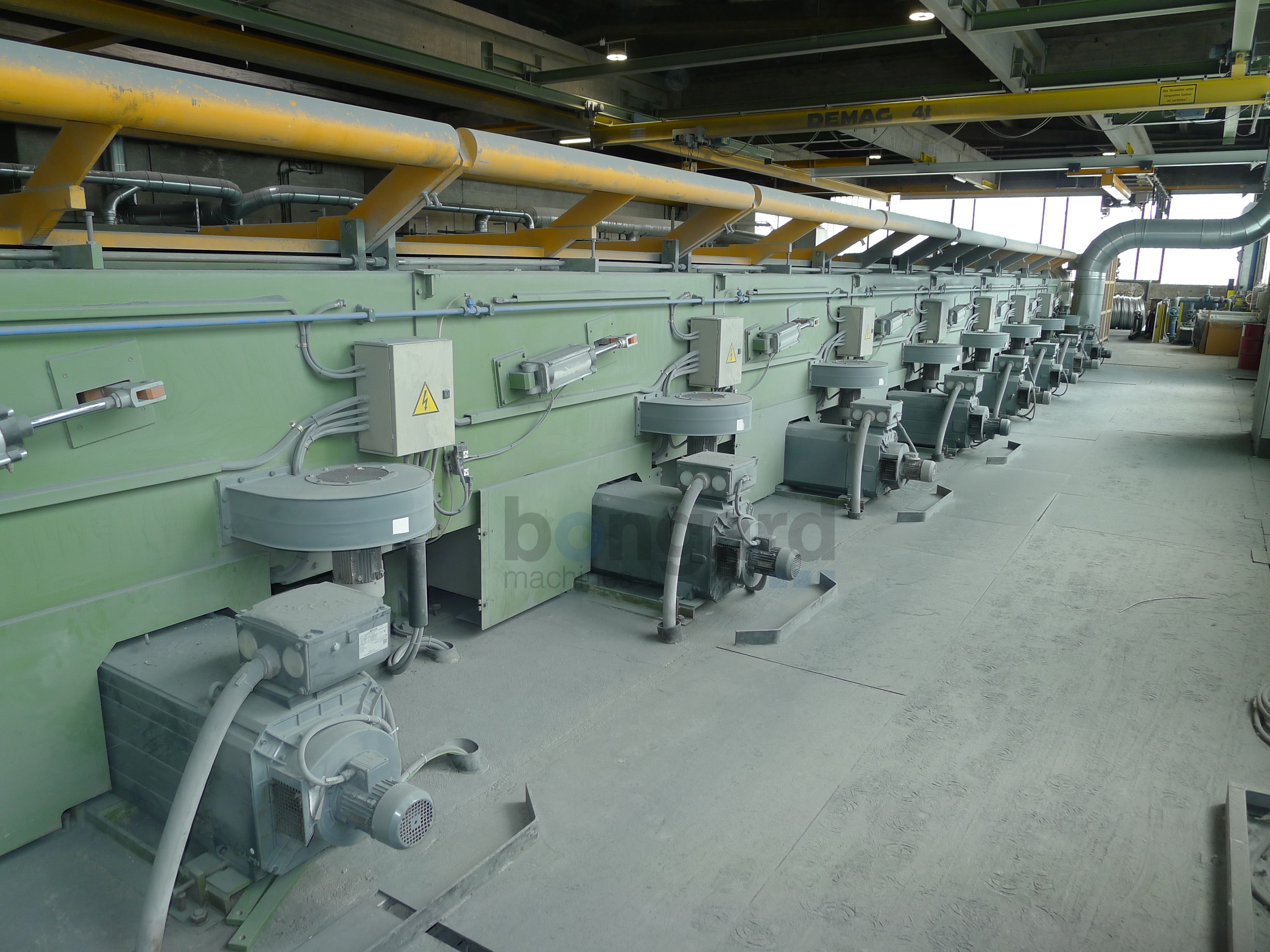 FRIGERIO RI 120/9-SX2 Spannbeton Geradeaus-Drahtziehanlage