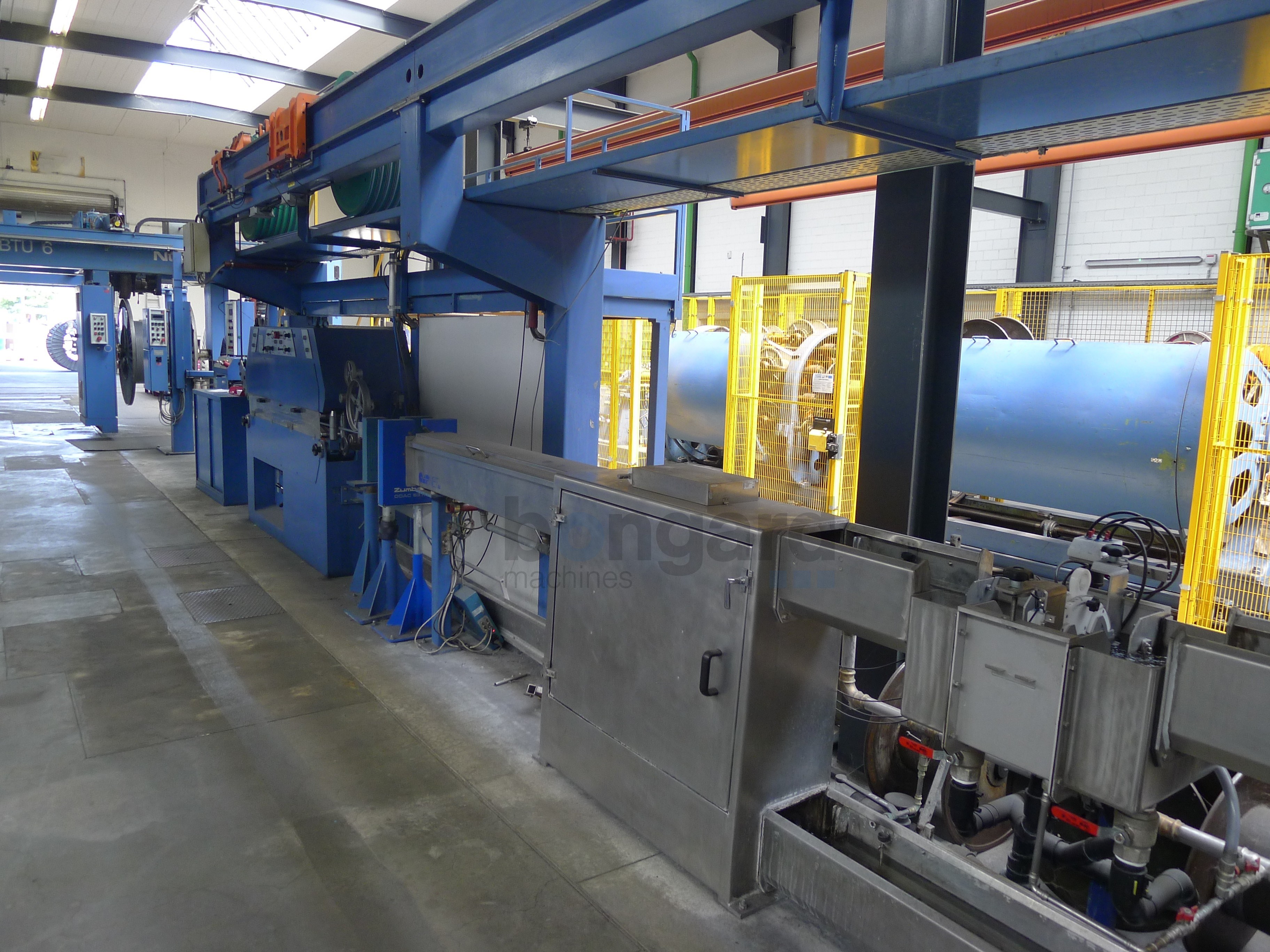 NOKIA-MAILLEFER Conductor and sheath extrusion line