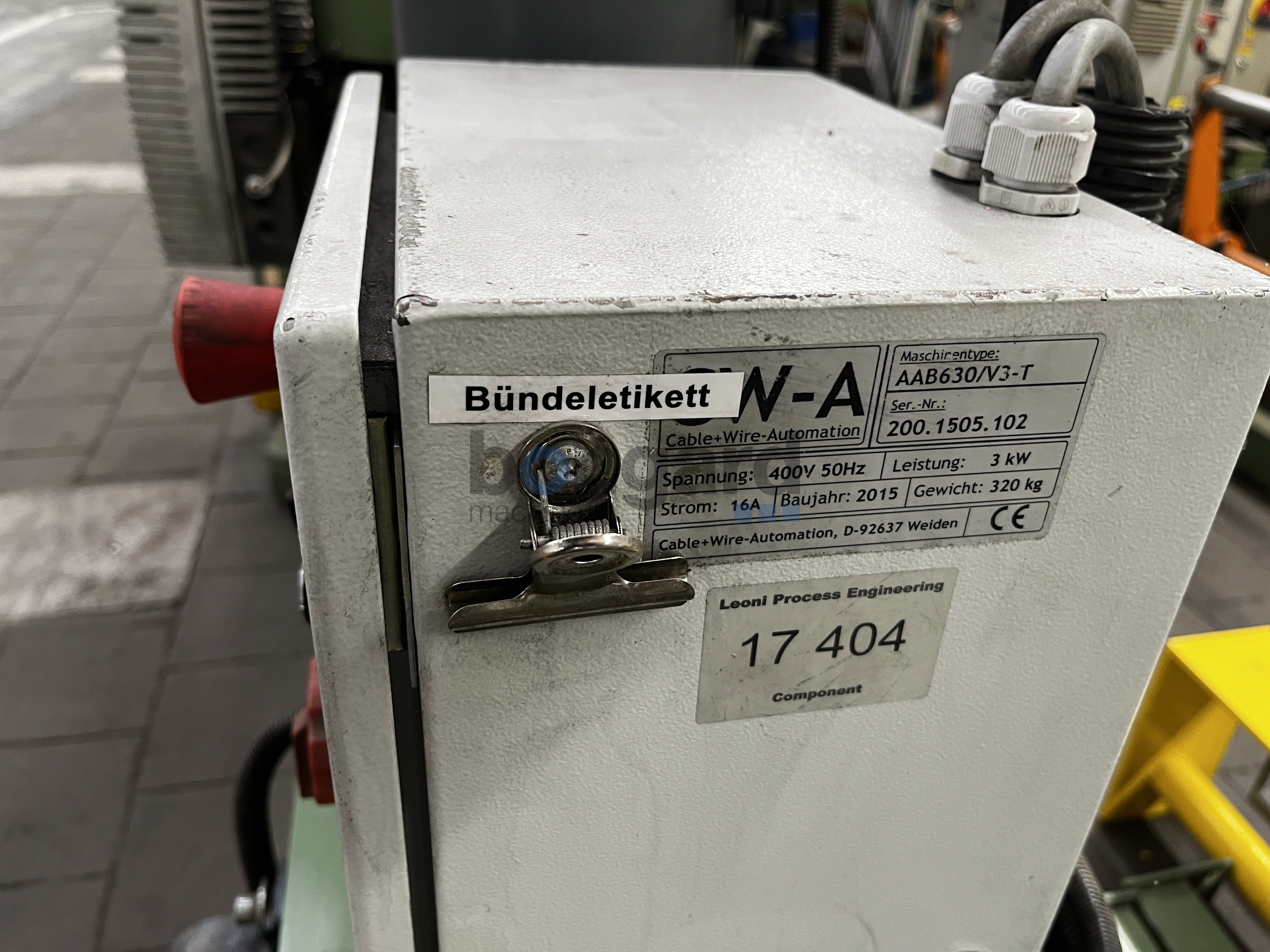 CW-A / Zankl AAB 630/V3-T single stack pay-off