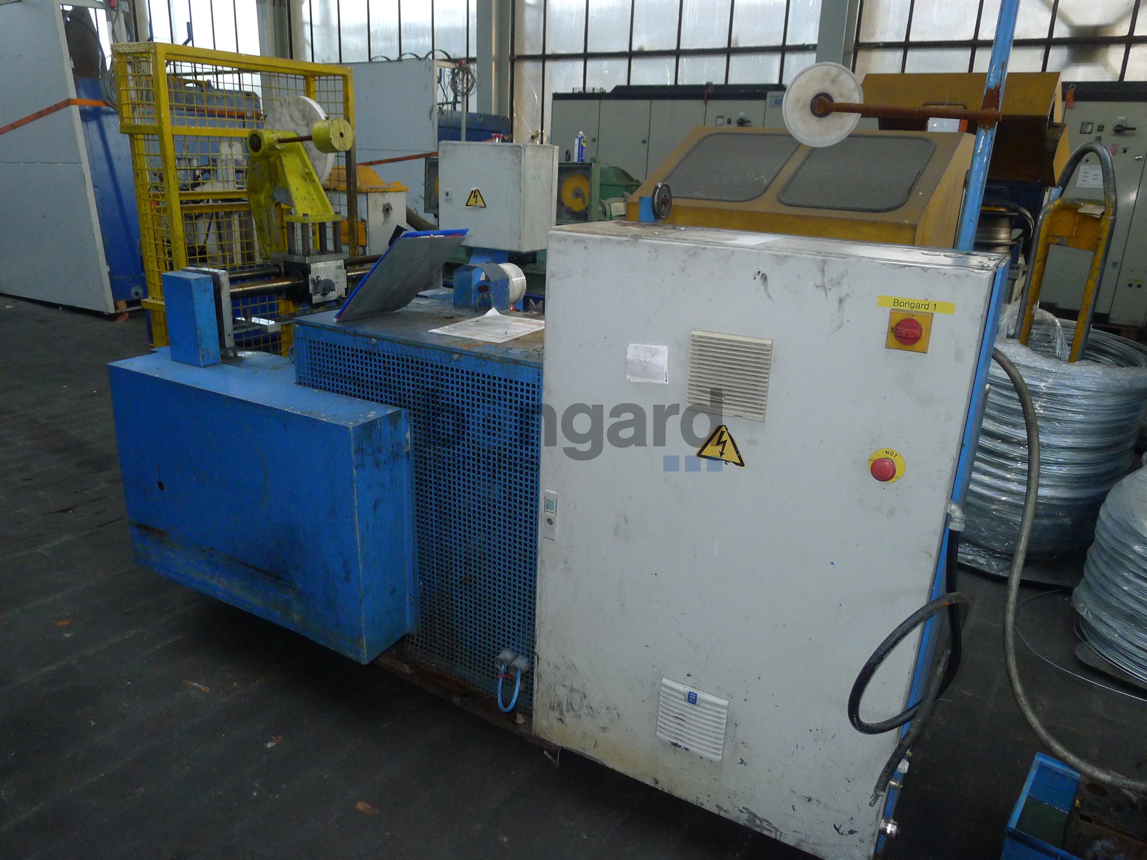 BONGARD spooler with drawing die