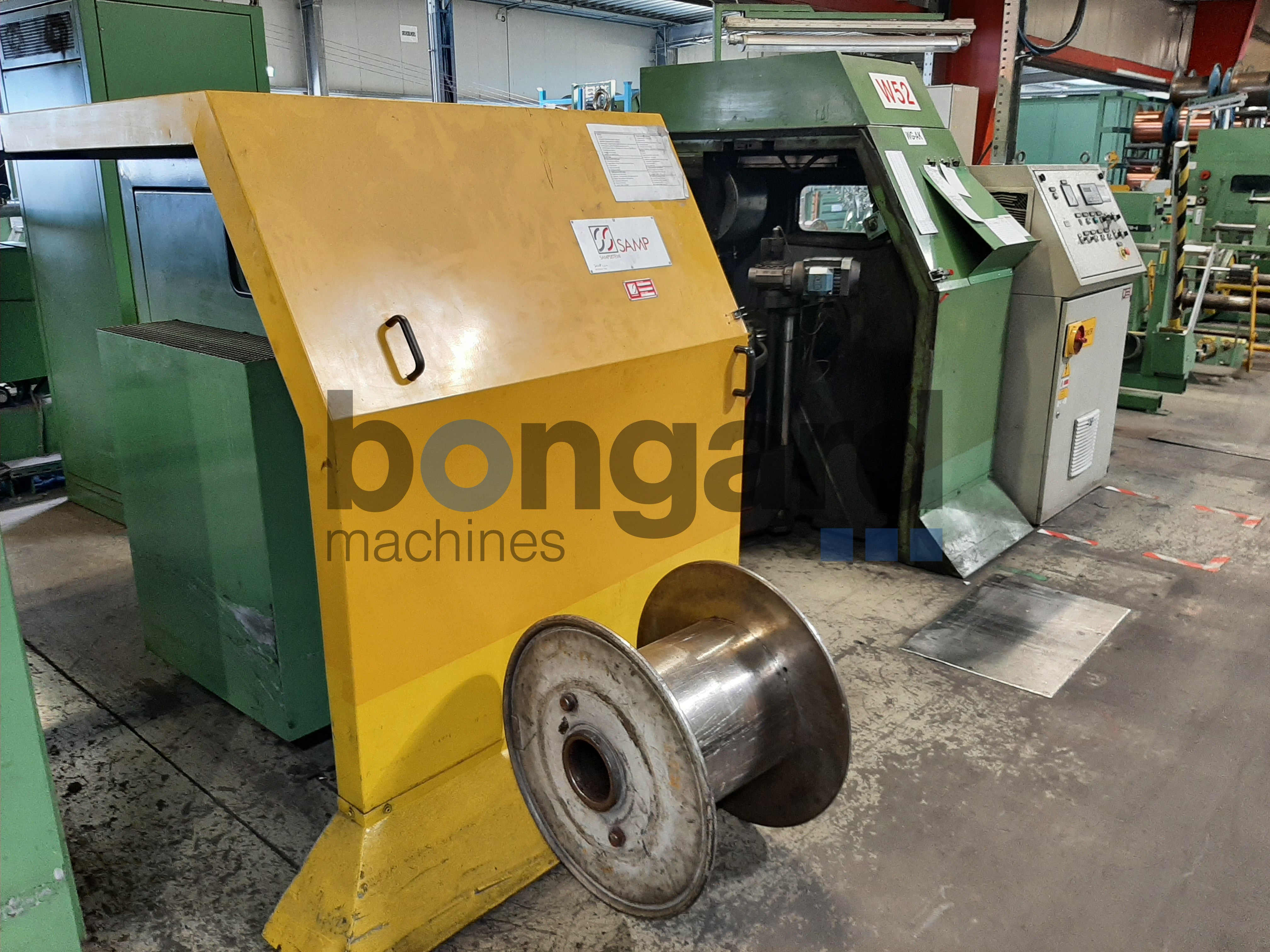 SAMP BM 630-DR toronneuse double torsion