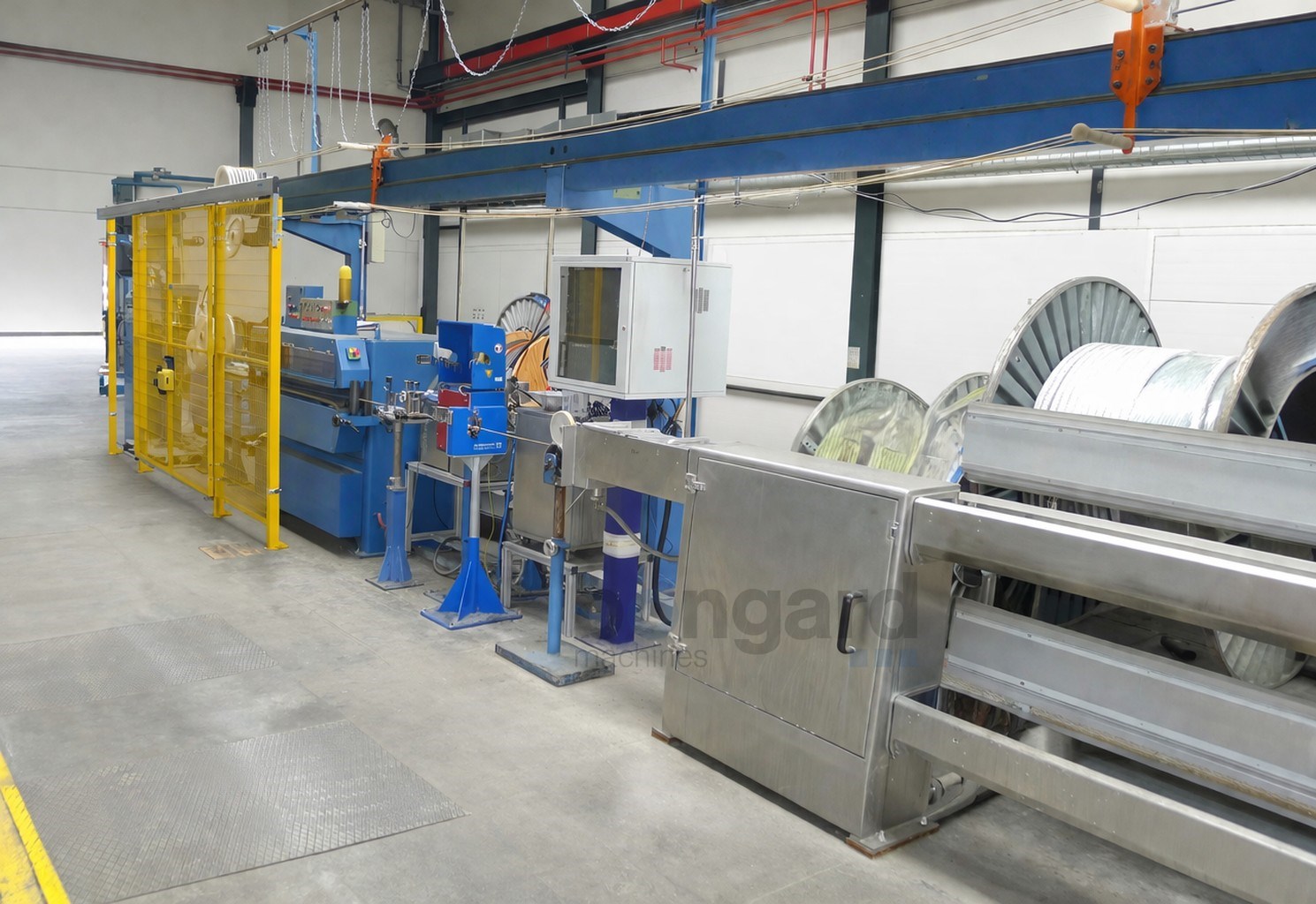 NOKIA-MAILLEFER ligne d'extrusion d'isolation et gainage