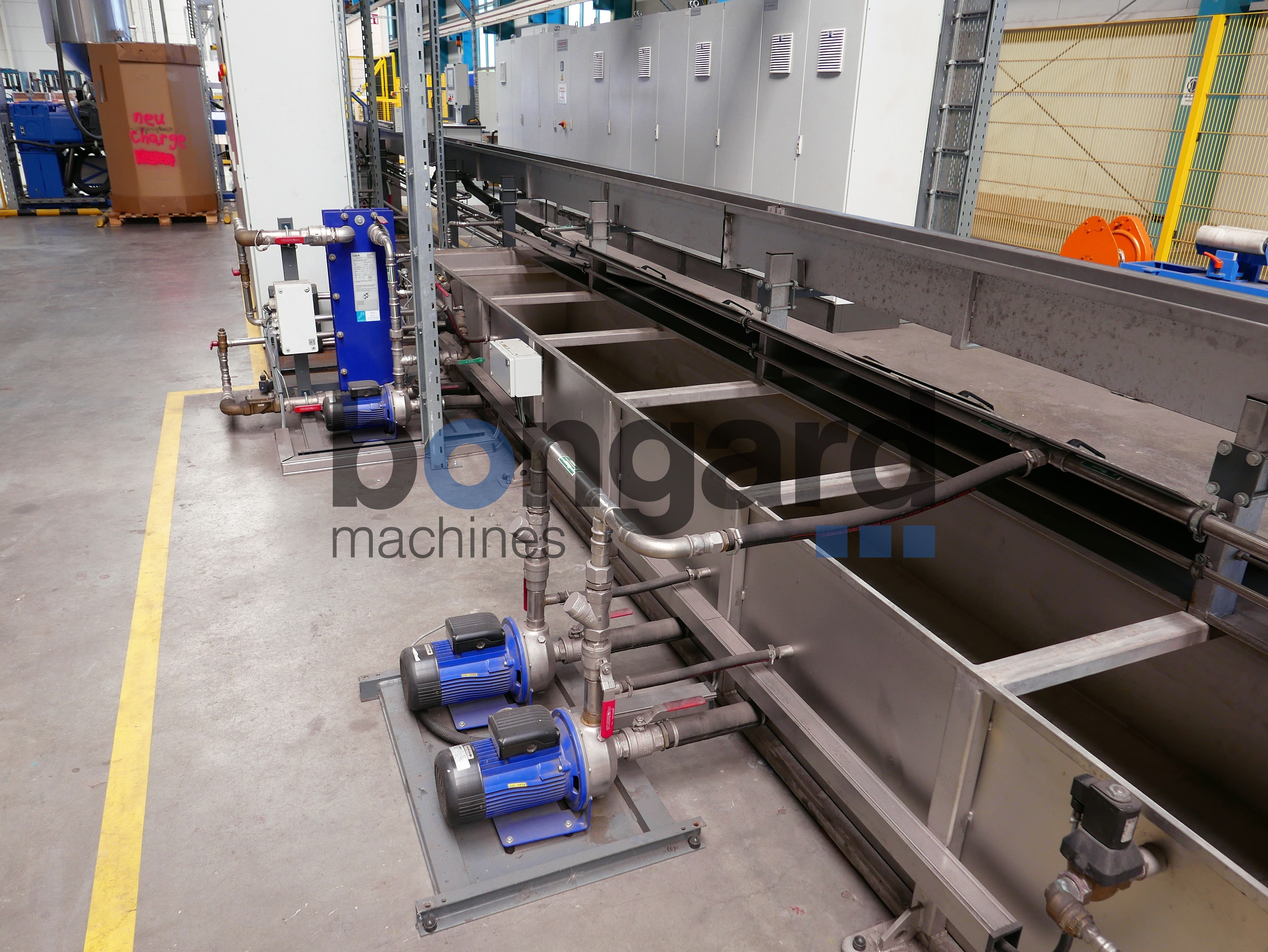 TROESTER steel rope / Prestressed concrete strand extrusion line