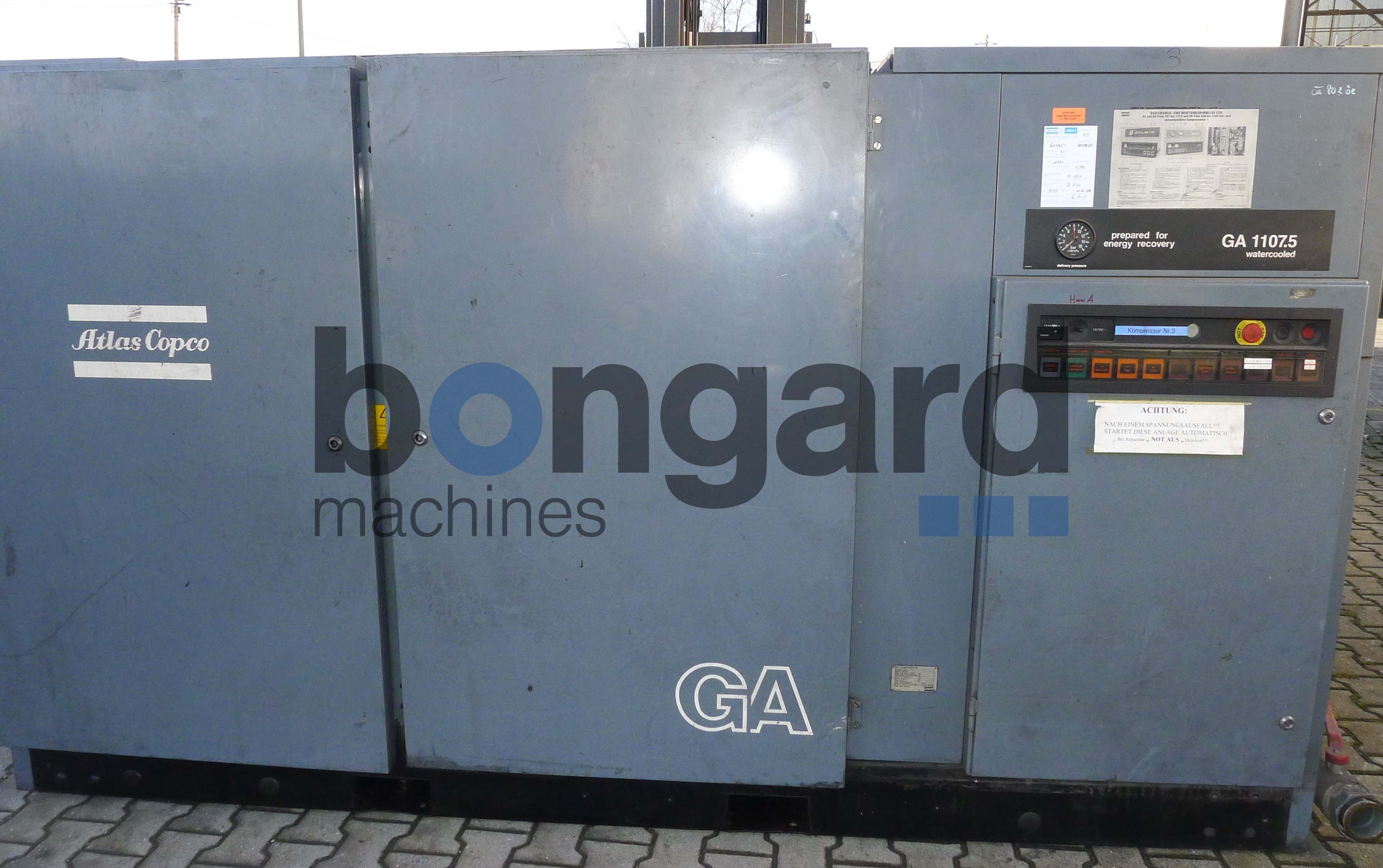 ATLAS COPCO GA 1107.5 compresseur