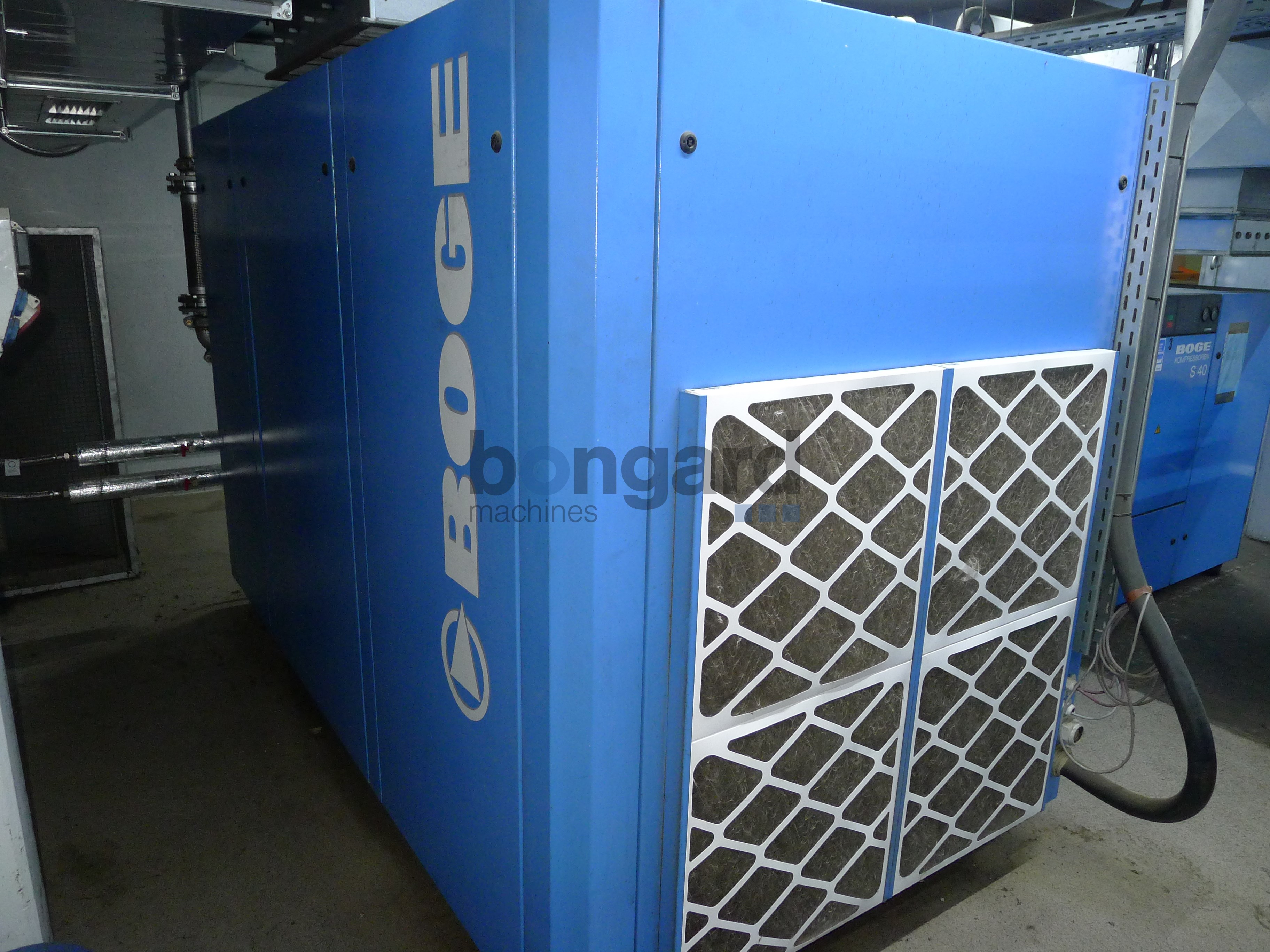 BOGE S111-4LF screw compressor