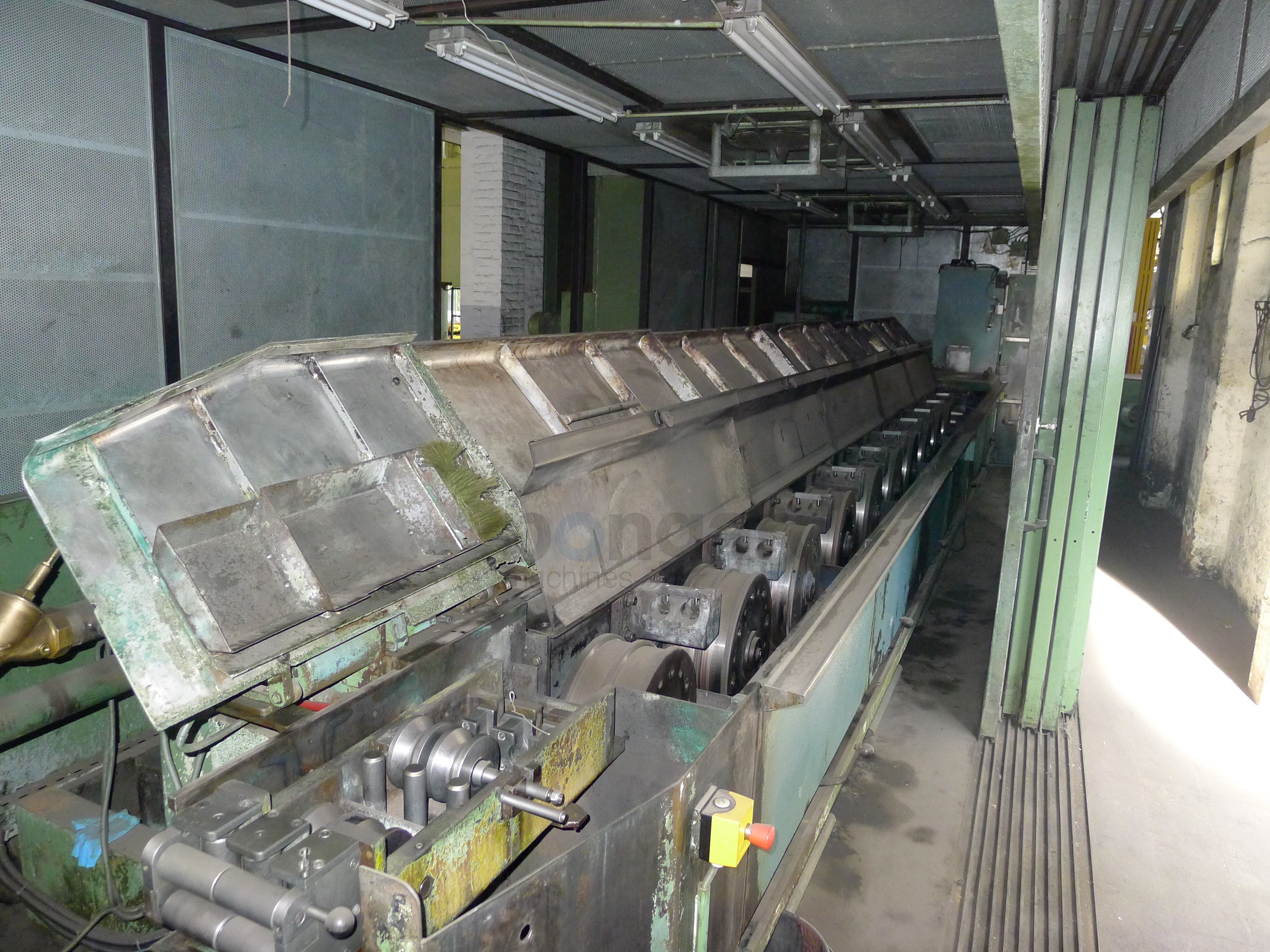 MB Anlagenbau GmbH sound proof cabinet for copper rod brake down machine
