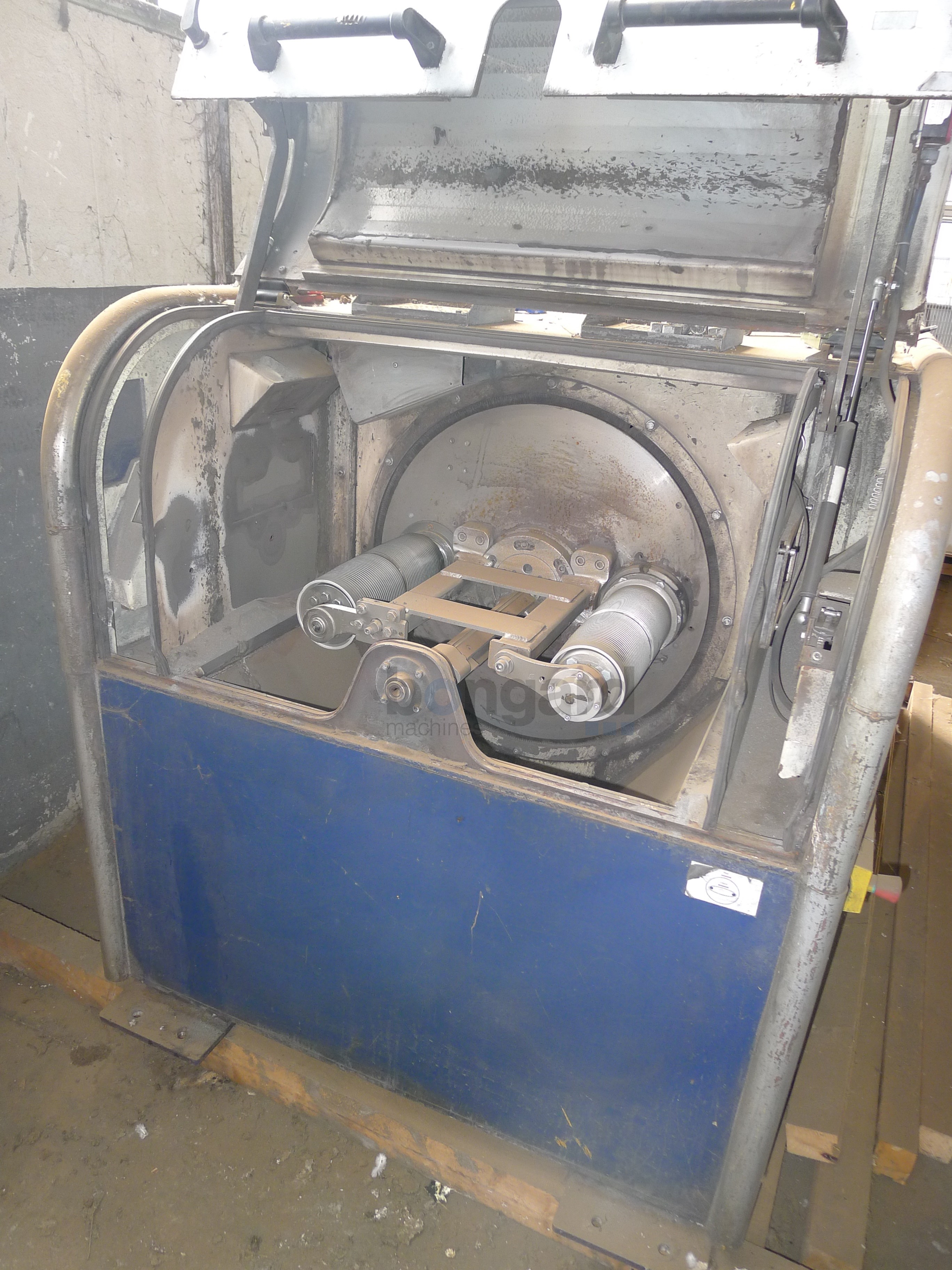 KOCH SEZ-4-300 double head Grinding-descaling machine