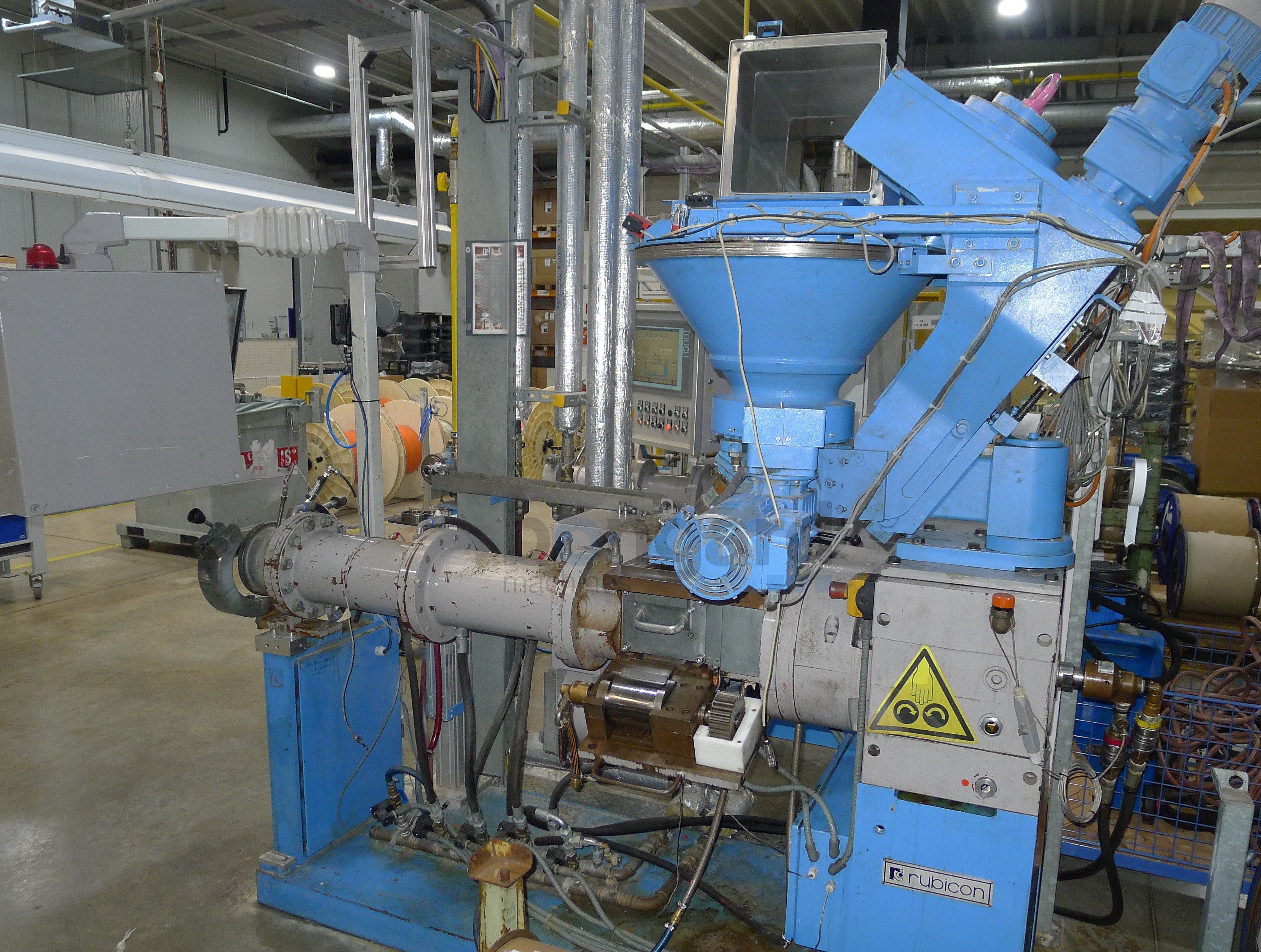 Rubicon / Leimbach Extrusion line for Silicon Cables