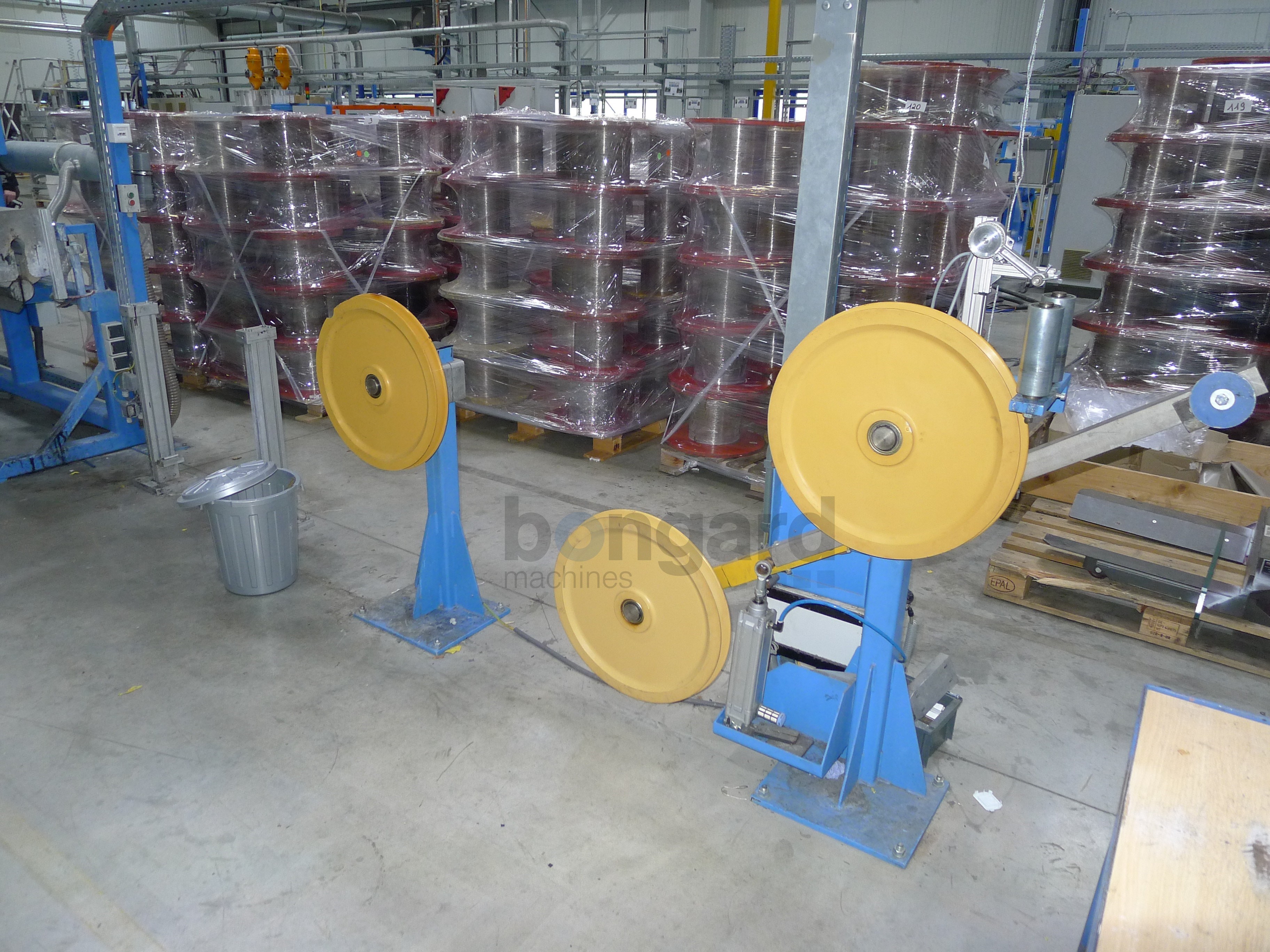 HAGEN & FUNKE horizontal PTFE sinter oven line