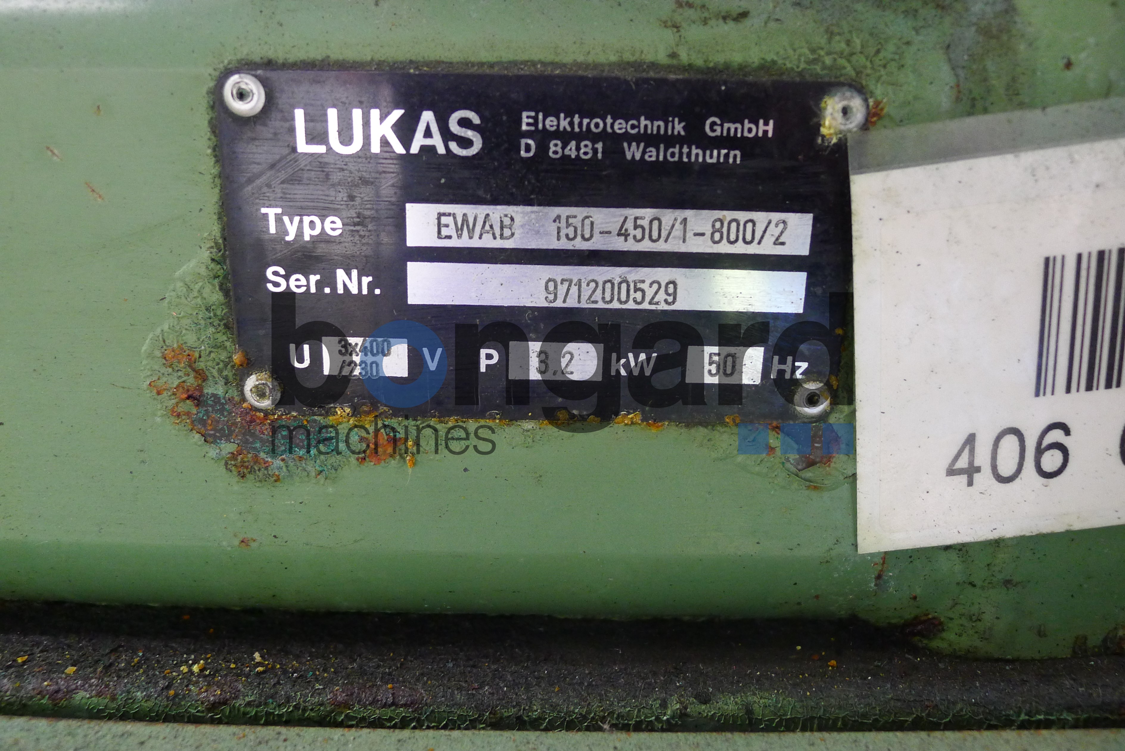 LUKAS EWAB 150-450/1-800/2 Приёмник контейнерного типа