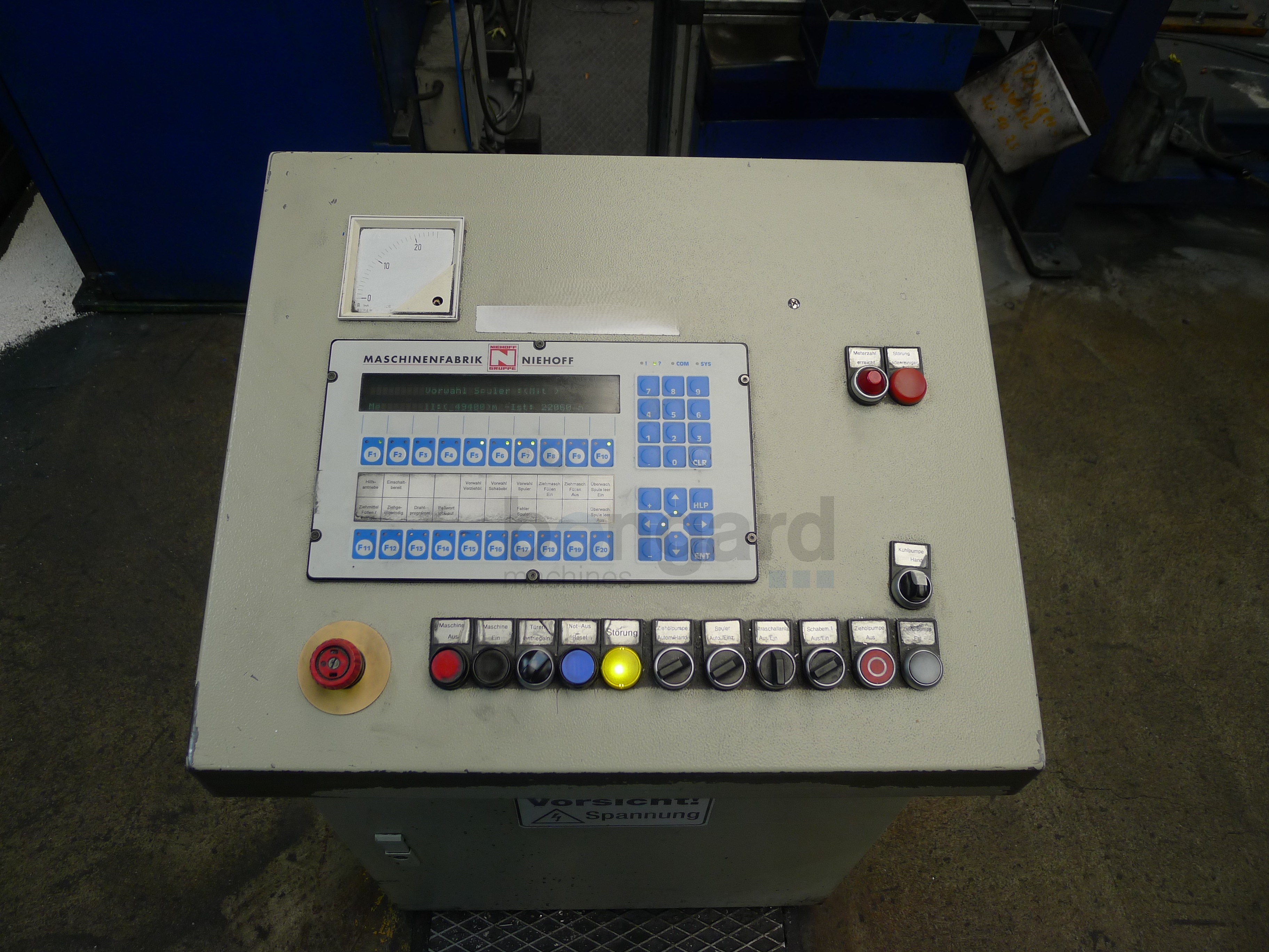 NIEHOFF M 315 tréfileuse passes humides