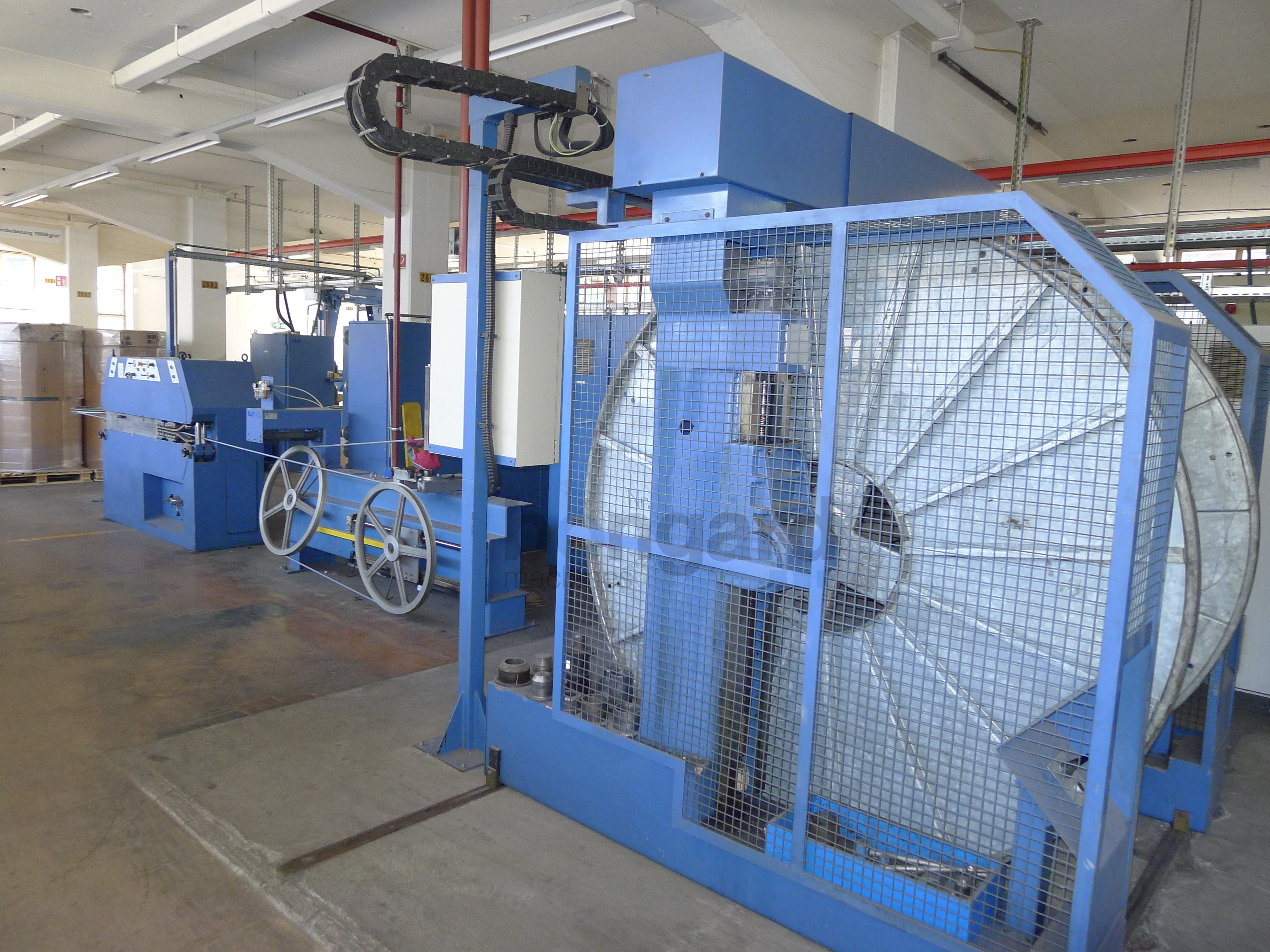 NOKIA-MAILLEFER Conductor and sheath extrusion line