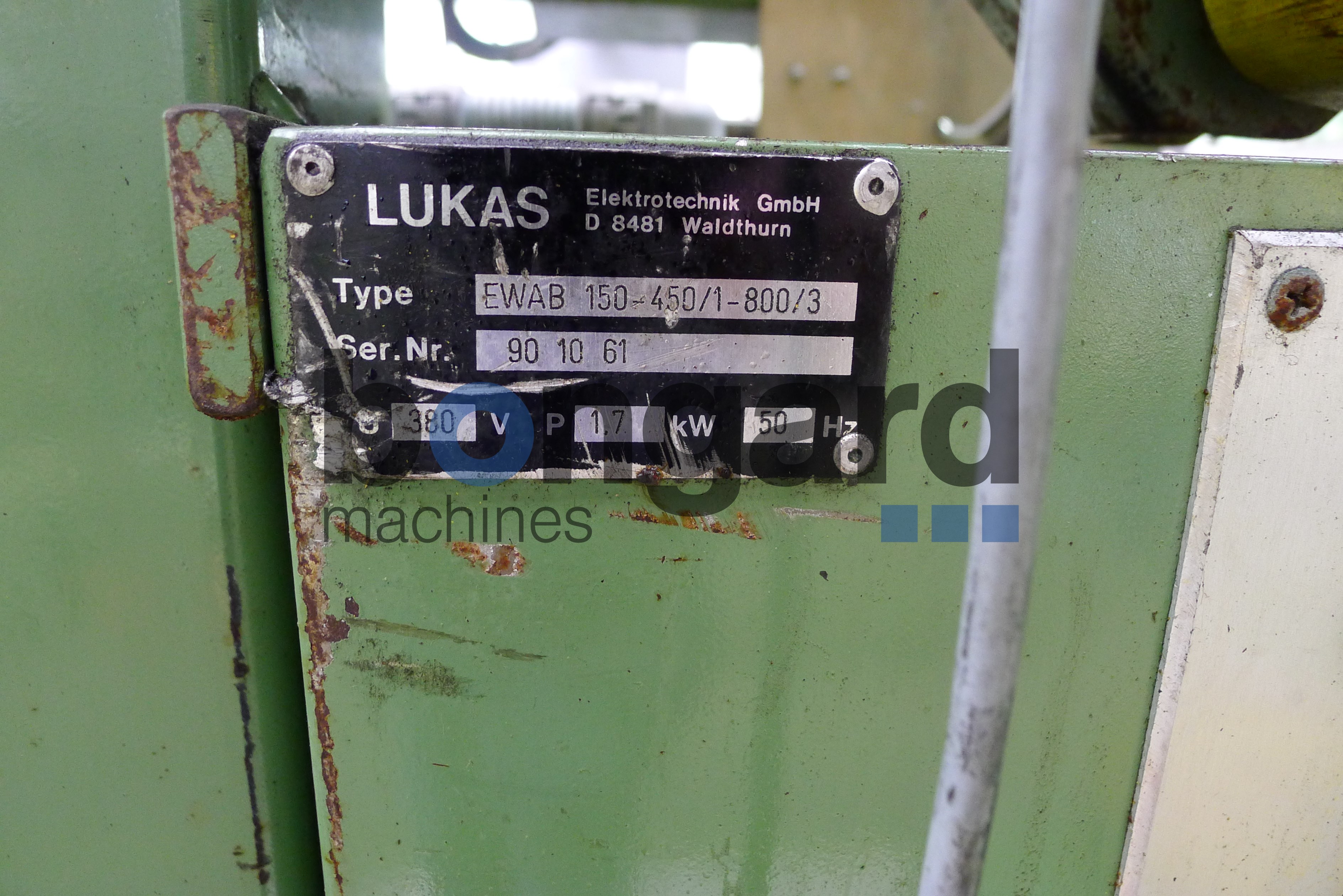LUKAS EWAB 150-450/1-800/3 enrouler de pot