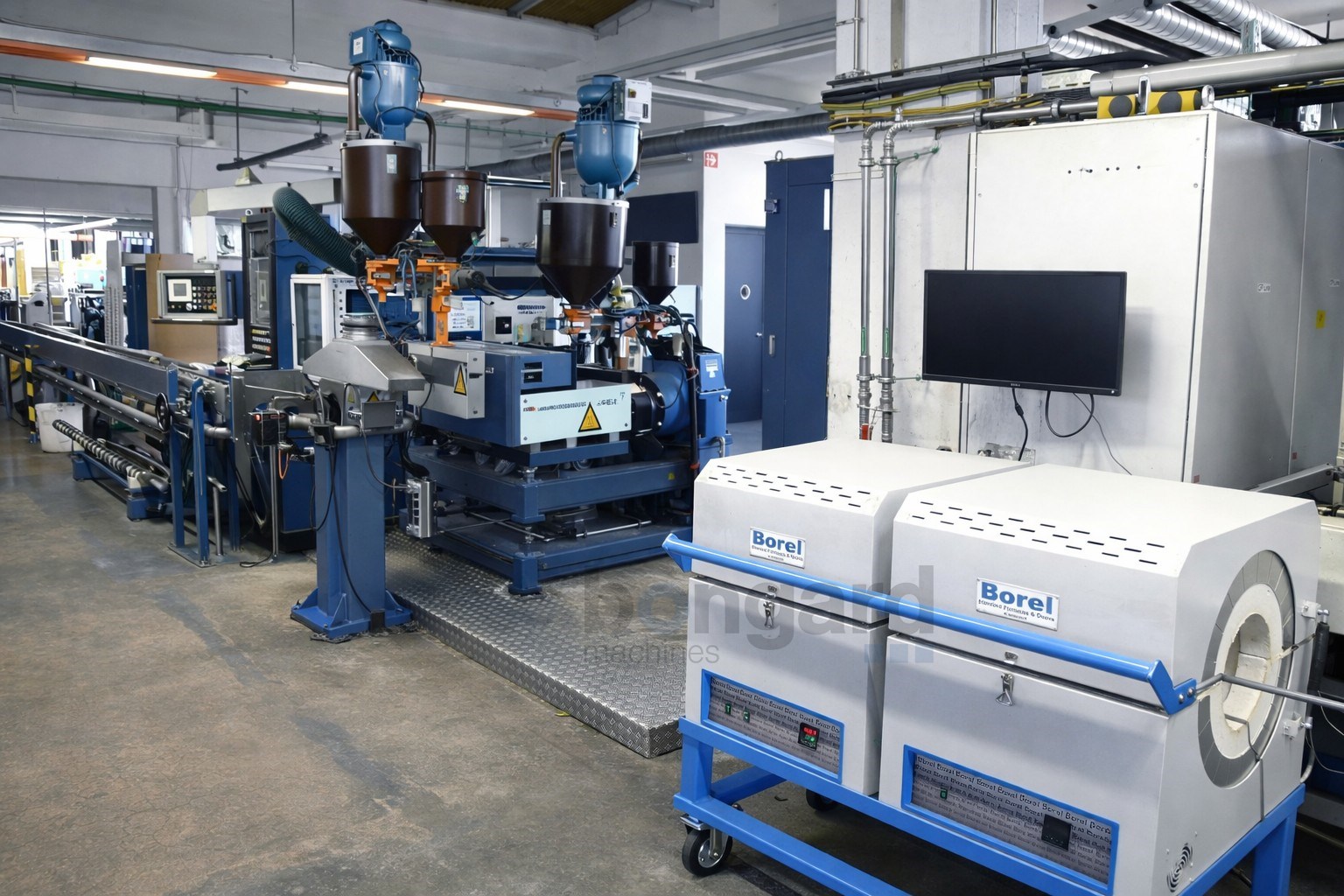 NOKIA-MAILLEFER Conductor and sheath extrusion line