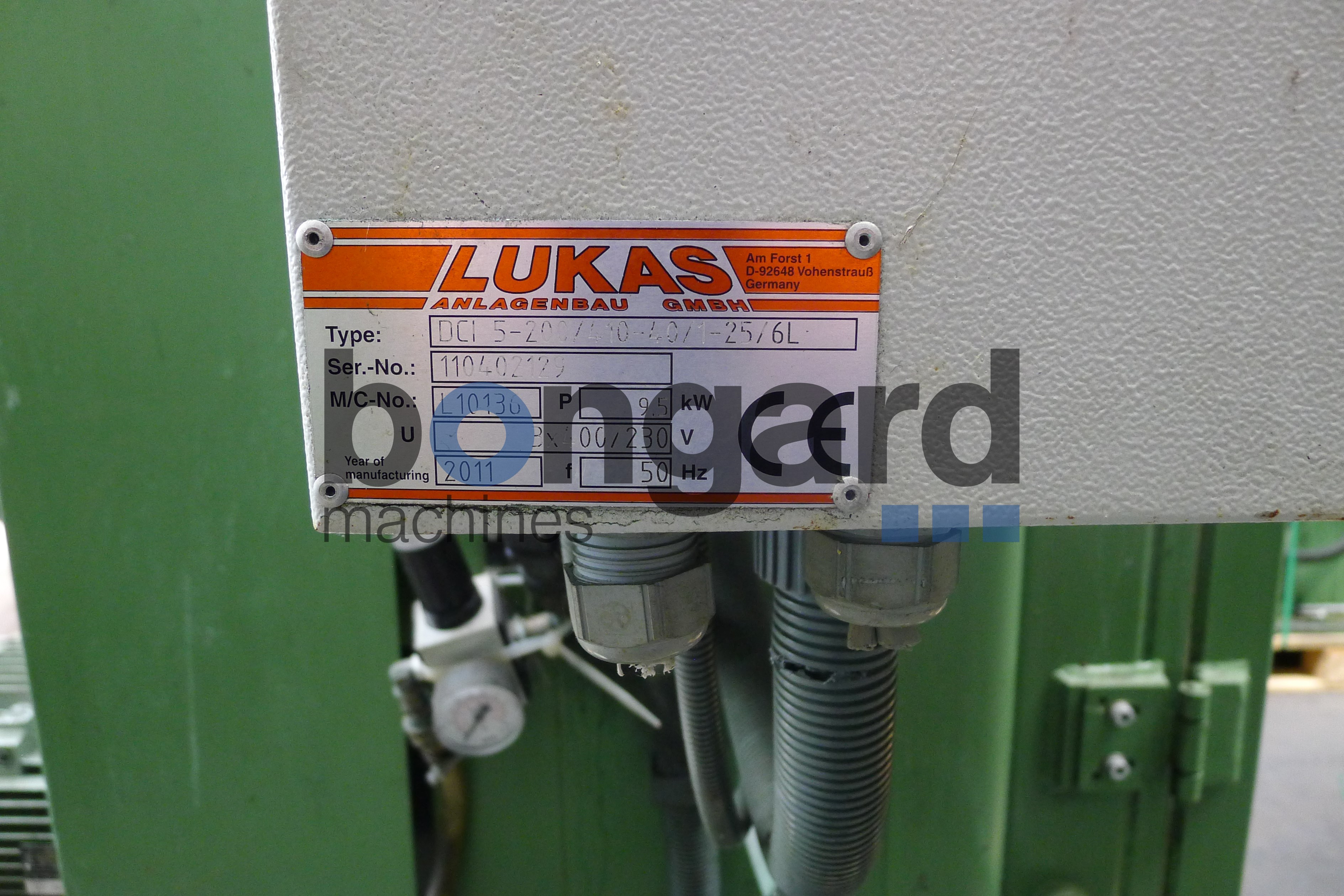 LUKAS DCI 5-200/410-40/1-25/6L tréfileuses inline