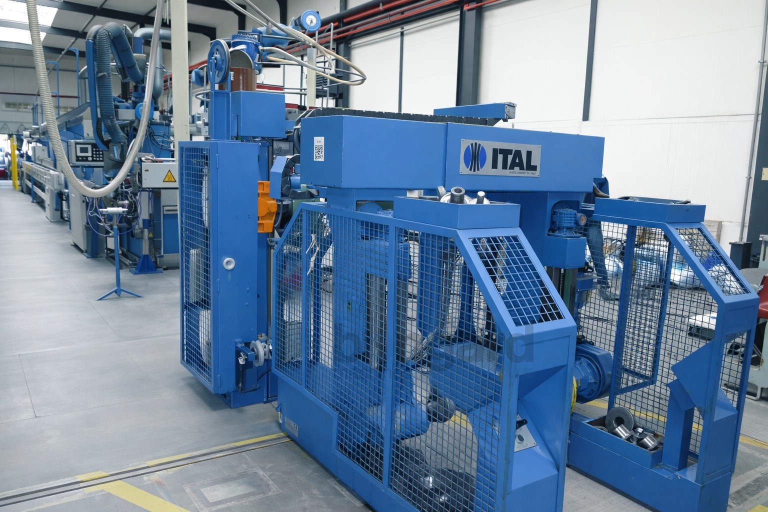 NOKIA-MAILLEFER ligne d'extrusion d'isolation et gainage